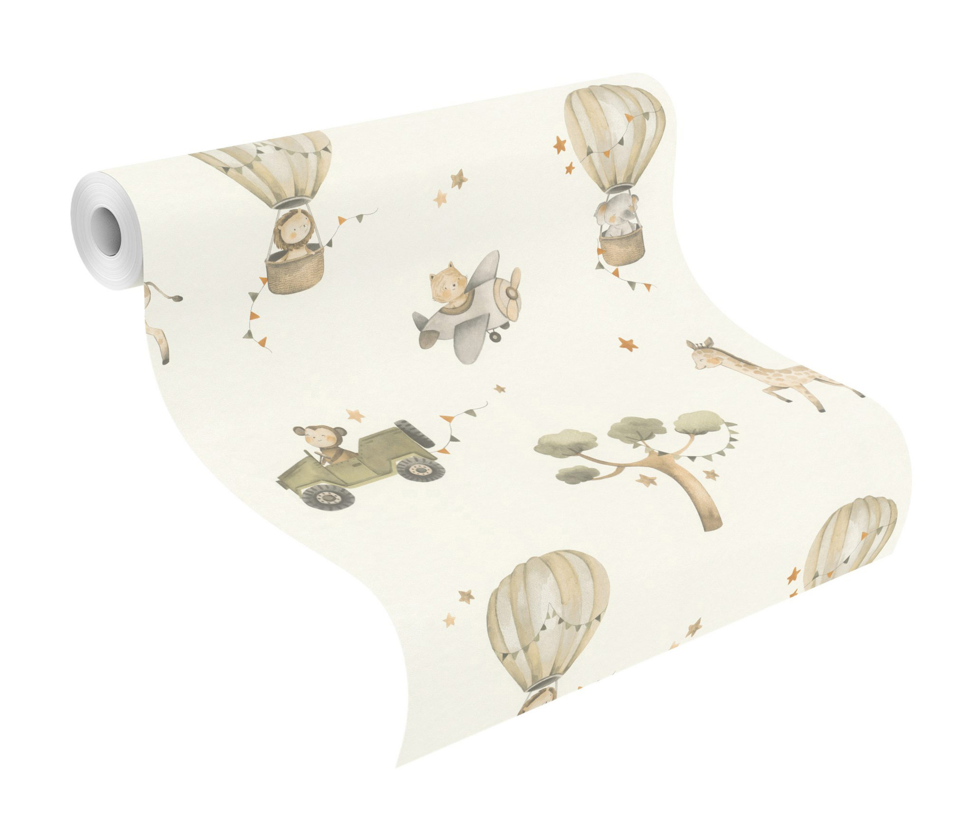 Rasch Vliestapete Kids Word 2 Grün 302011