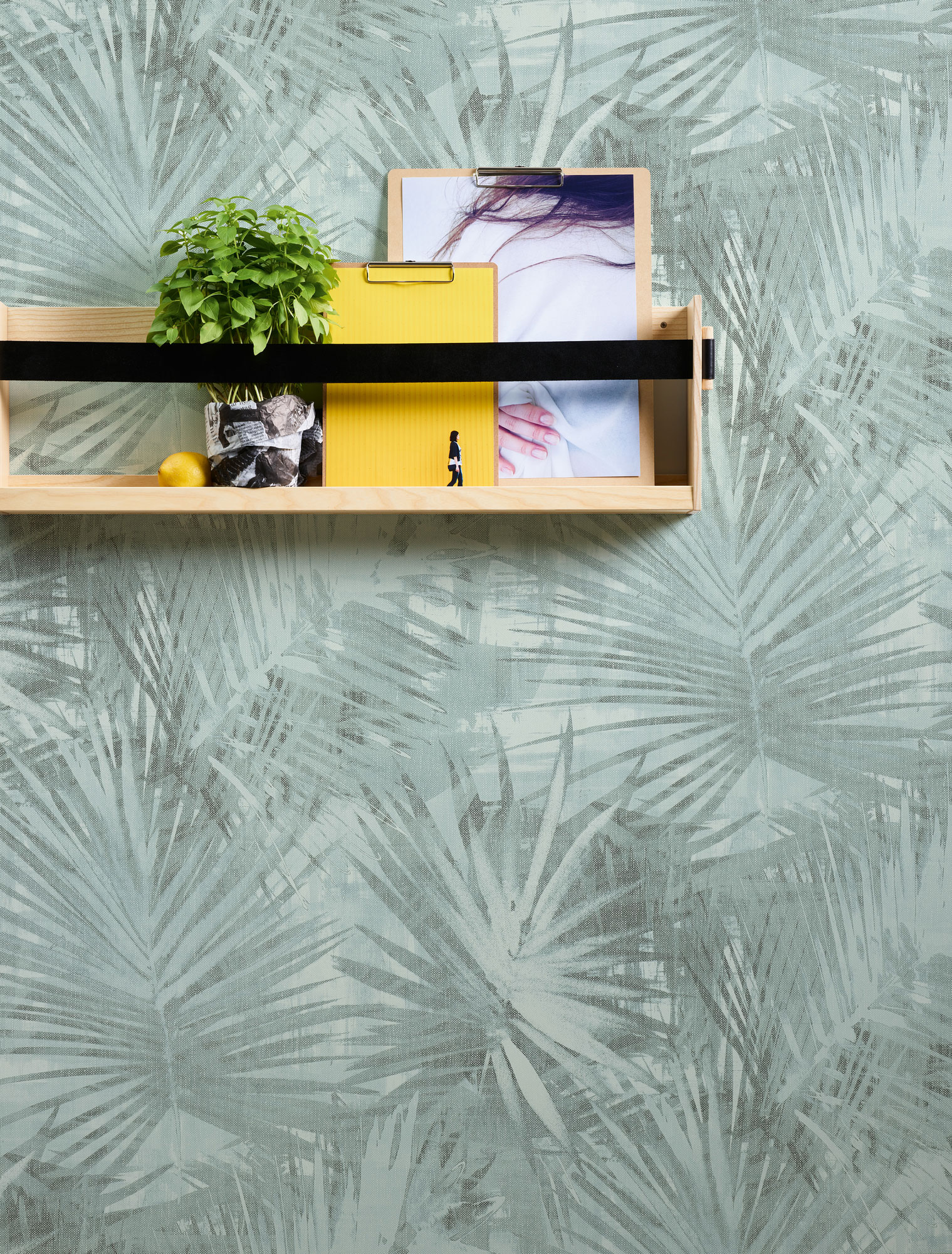 AS Vliestapete Attractive 2 Palmentapete Blau 363853