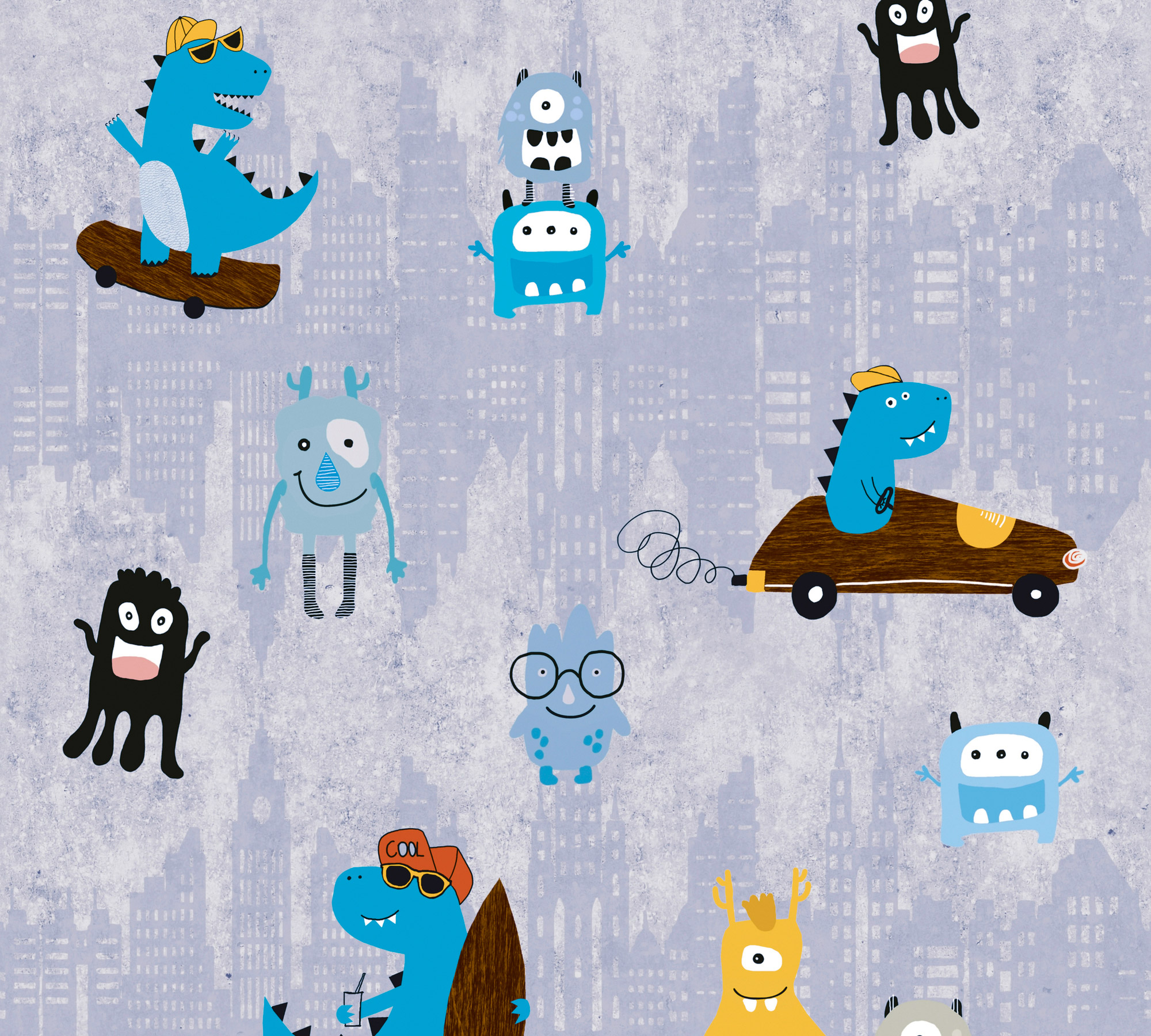 AS Vliestapete Little Love Dinosauriertapete Dino 381211