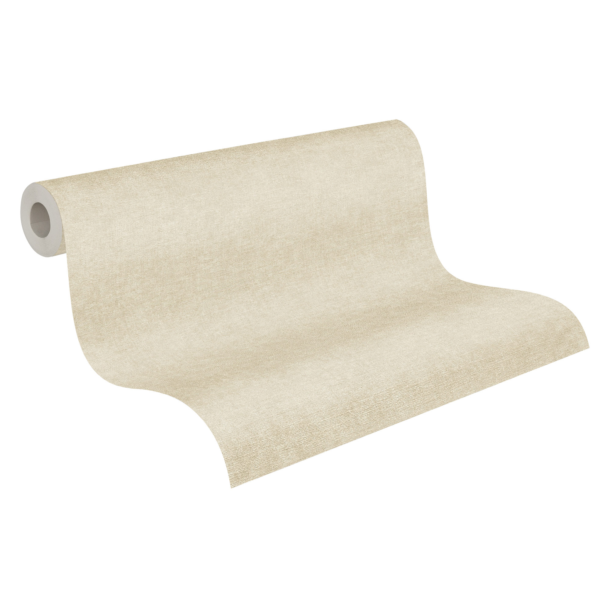 AS Vliestapete MS Hot Spots Unis Beige 395654