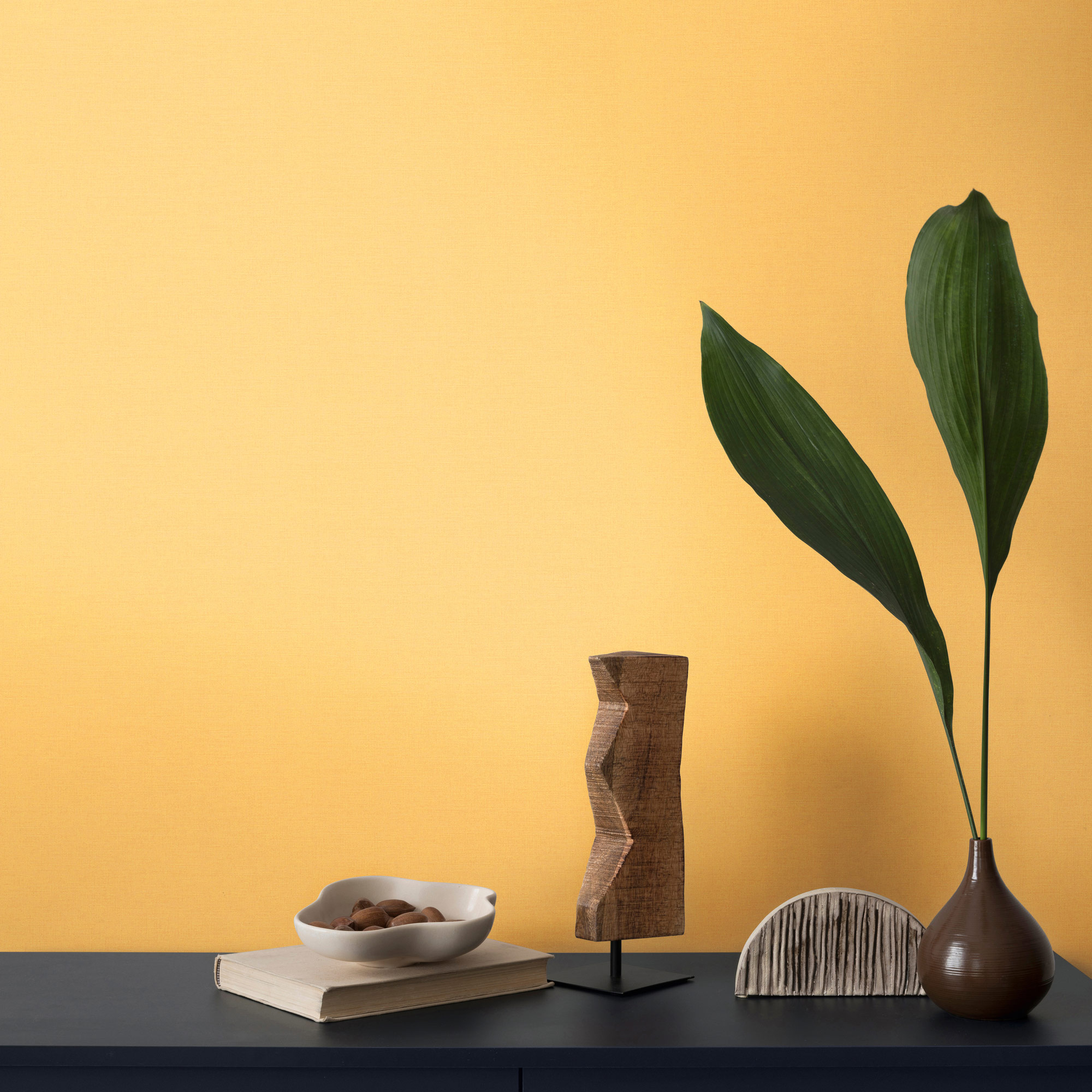 AS Vliestapete PintWalls 3 Unitapete Gelb 389036