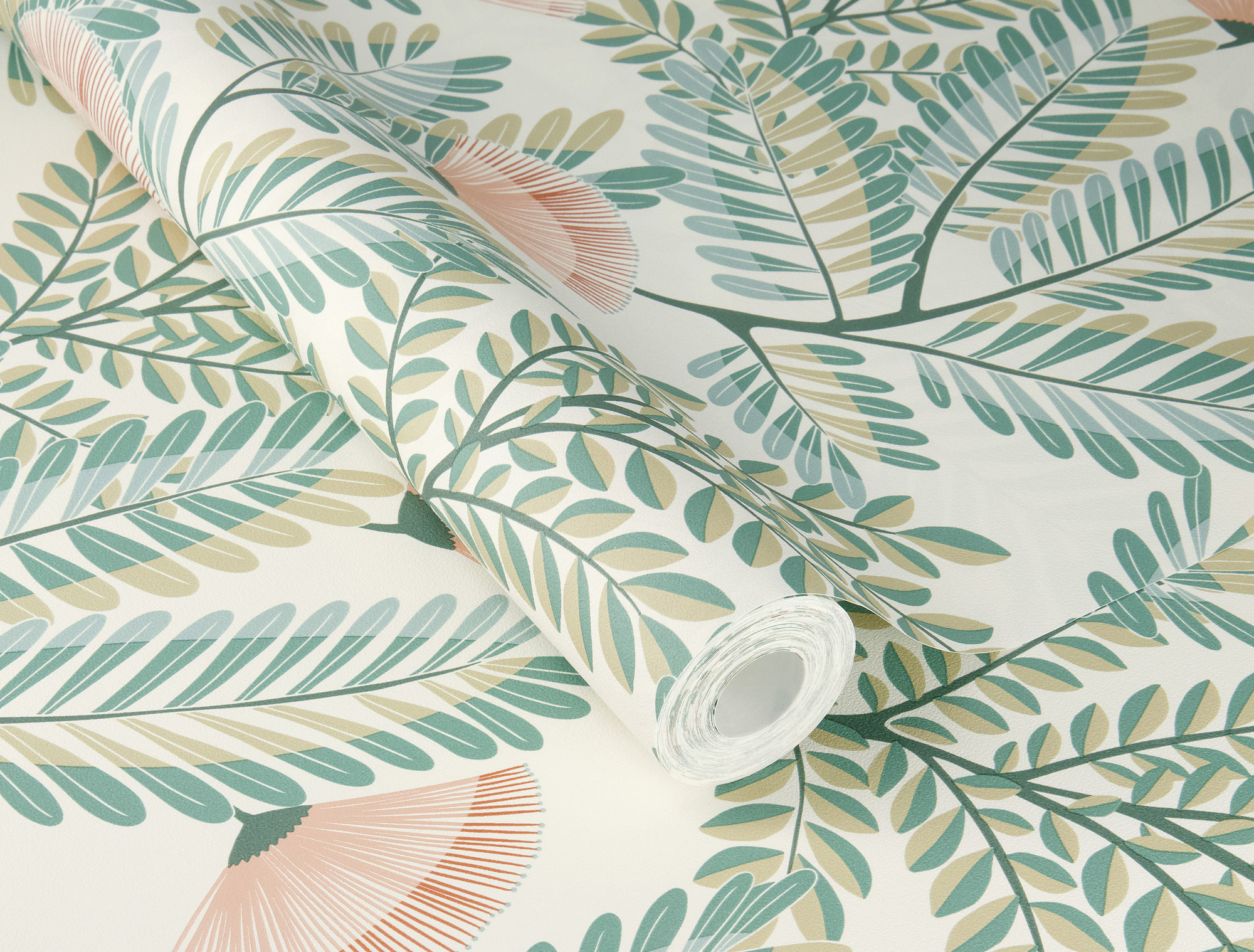 Rasch Vliestapete Allegretto Türkis-Dunkeltürkis 792447