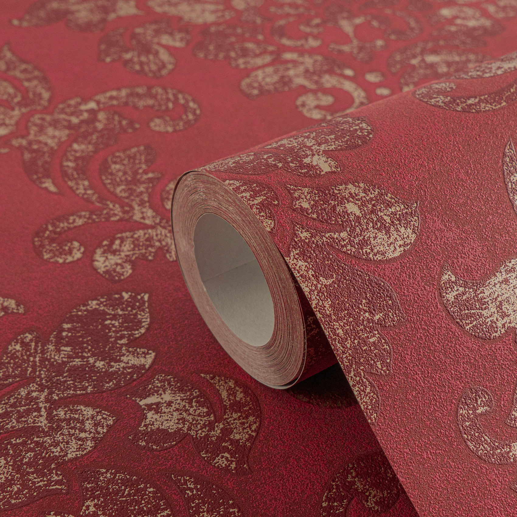 AS Vliestapete Neue Bude 2.0 II Barock rot 374131