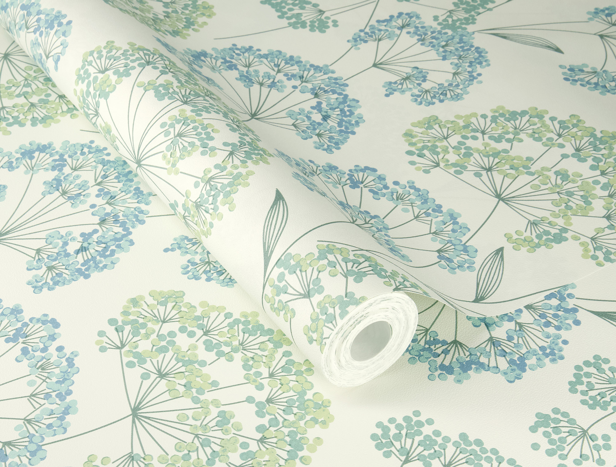 Rasch Vliestapete Allegretto Türkis-Helltürkis 793314