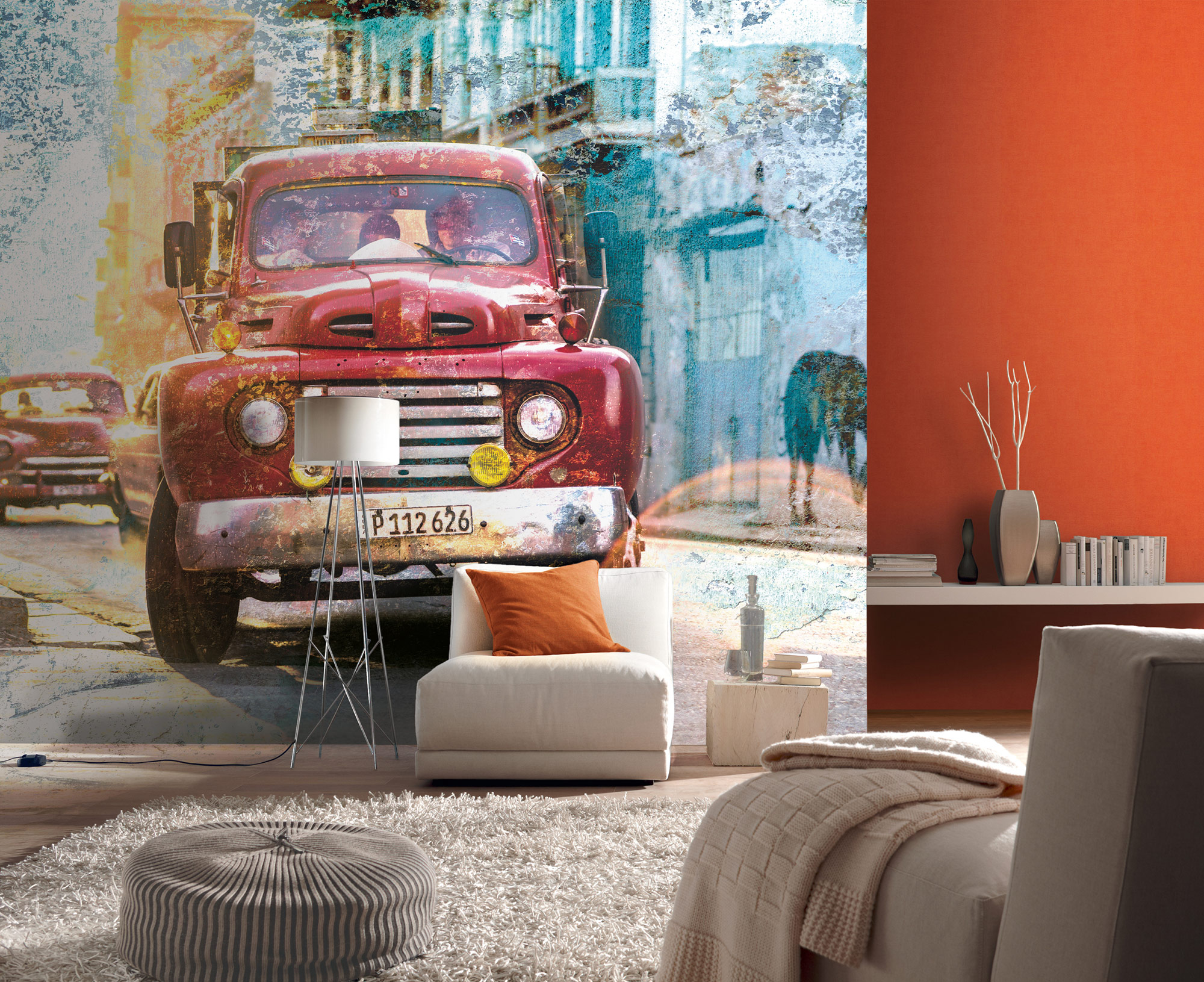 Rasch Fototapete Magic Walls Auto Kuba 101041 Rasch Fototapete Magic Walls Auto Kuba 101041