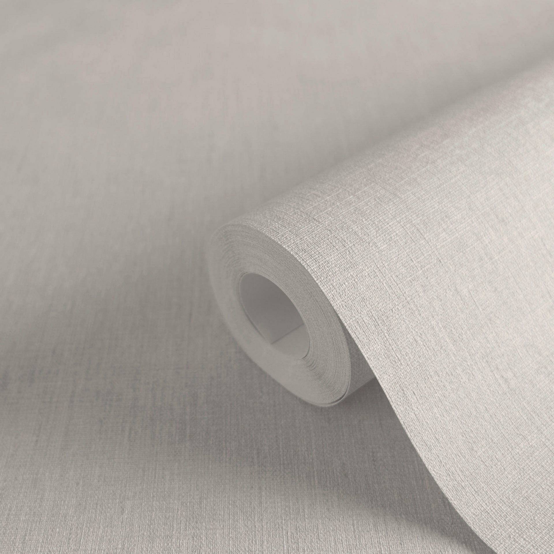 Livingwalls Vliestapete Stories of Life Uni Grau 396515