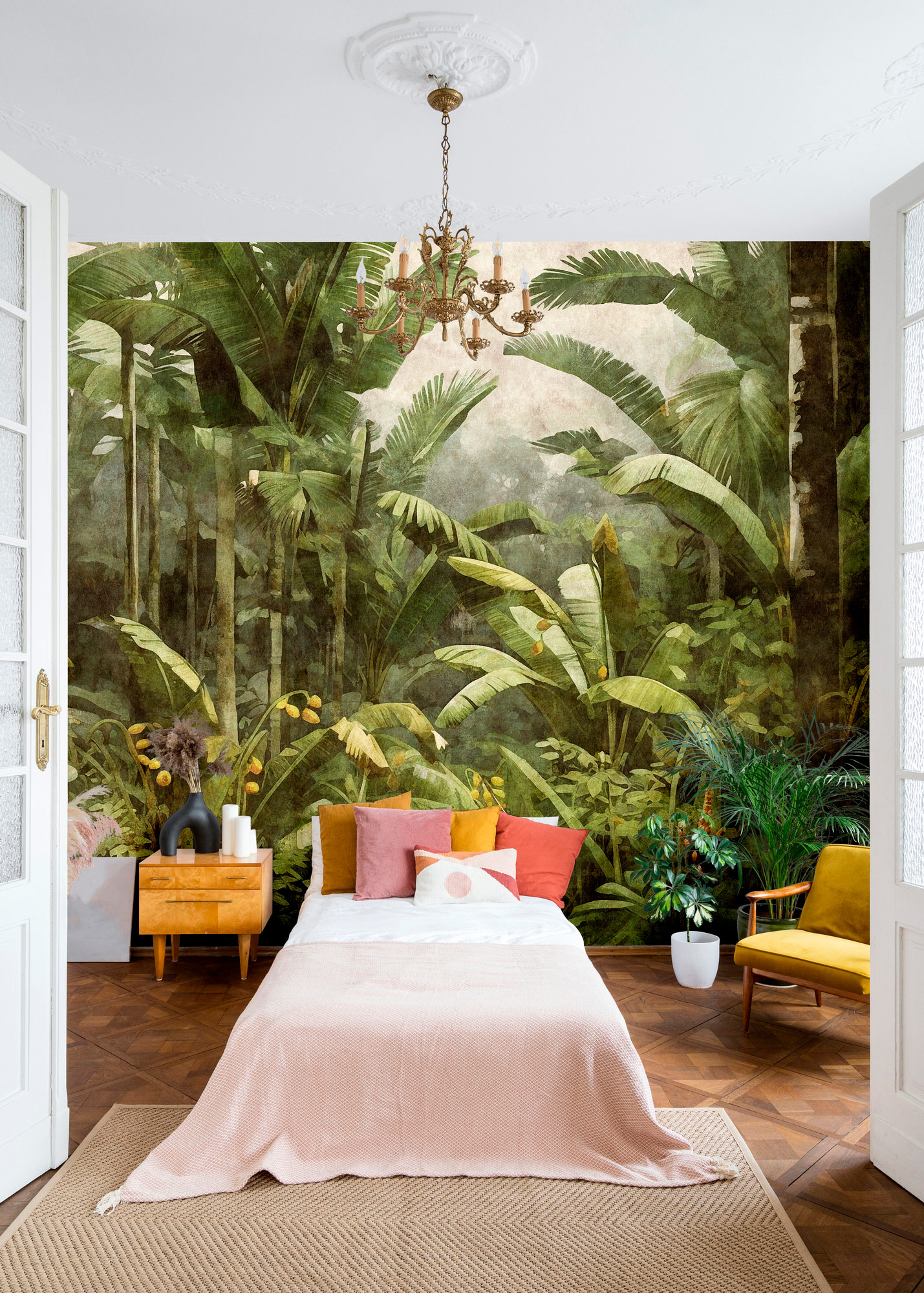 AS Fototapete Walls by Patel 5 Dschungel Grün DD134279