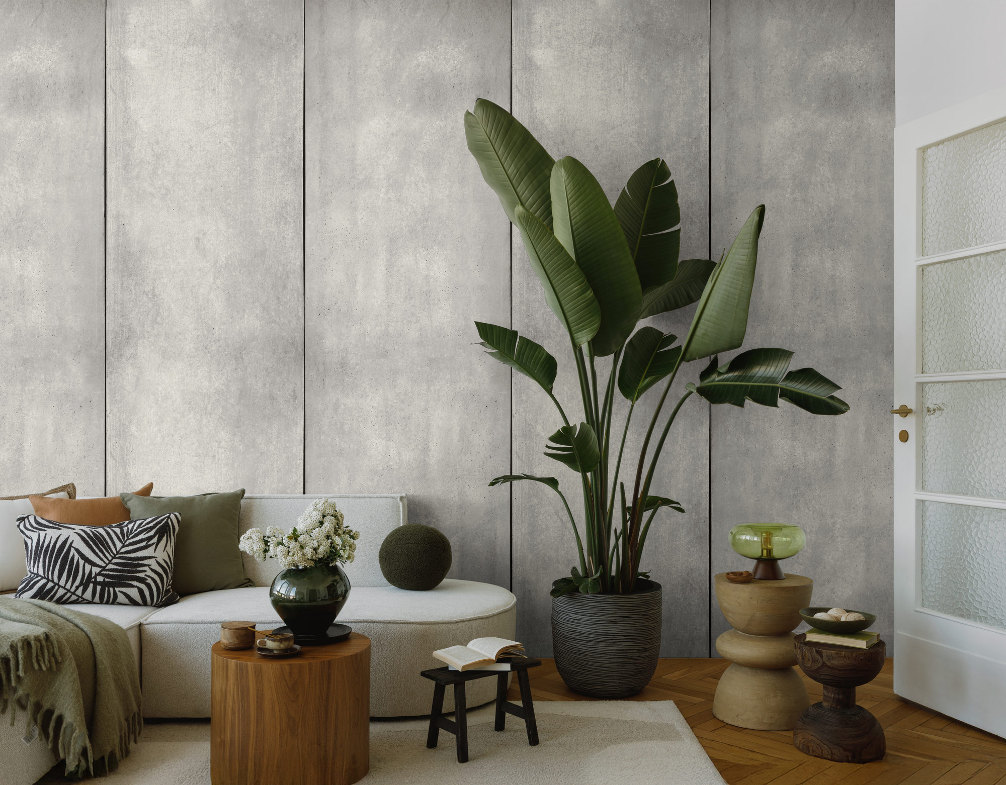 AS Fototapete The Wall 4 Struktur Grau 792265