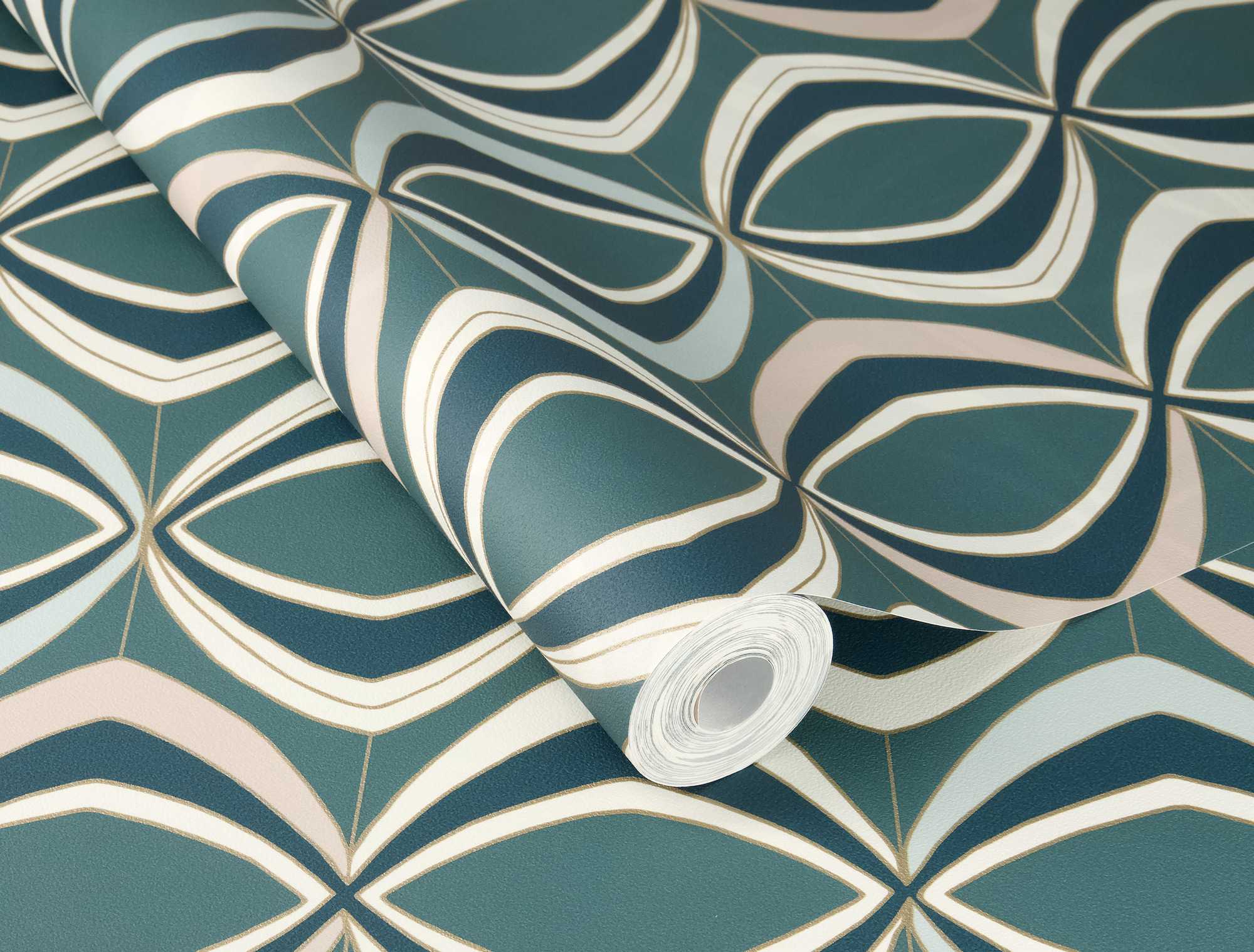 Rasch Vliestapete Allegretto Blau-Blaugrün 791877