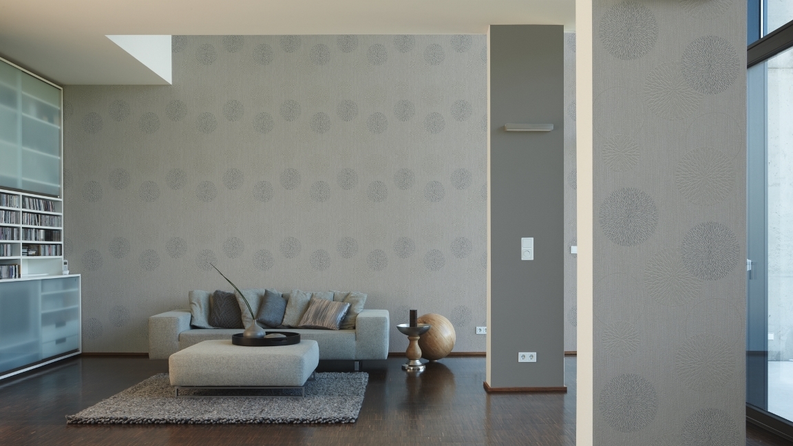 A.S. Création Vliestapete Spot 3 grau 937921