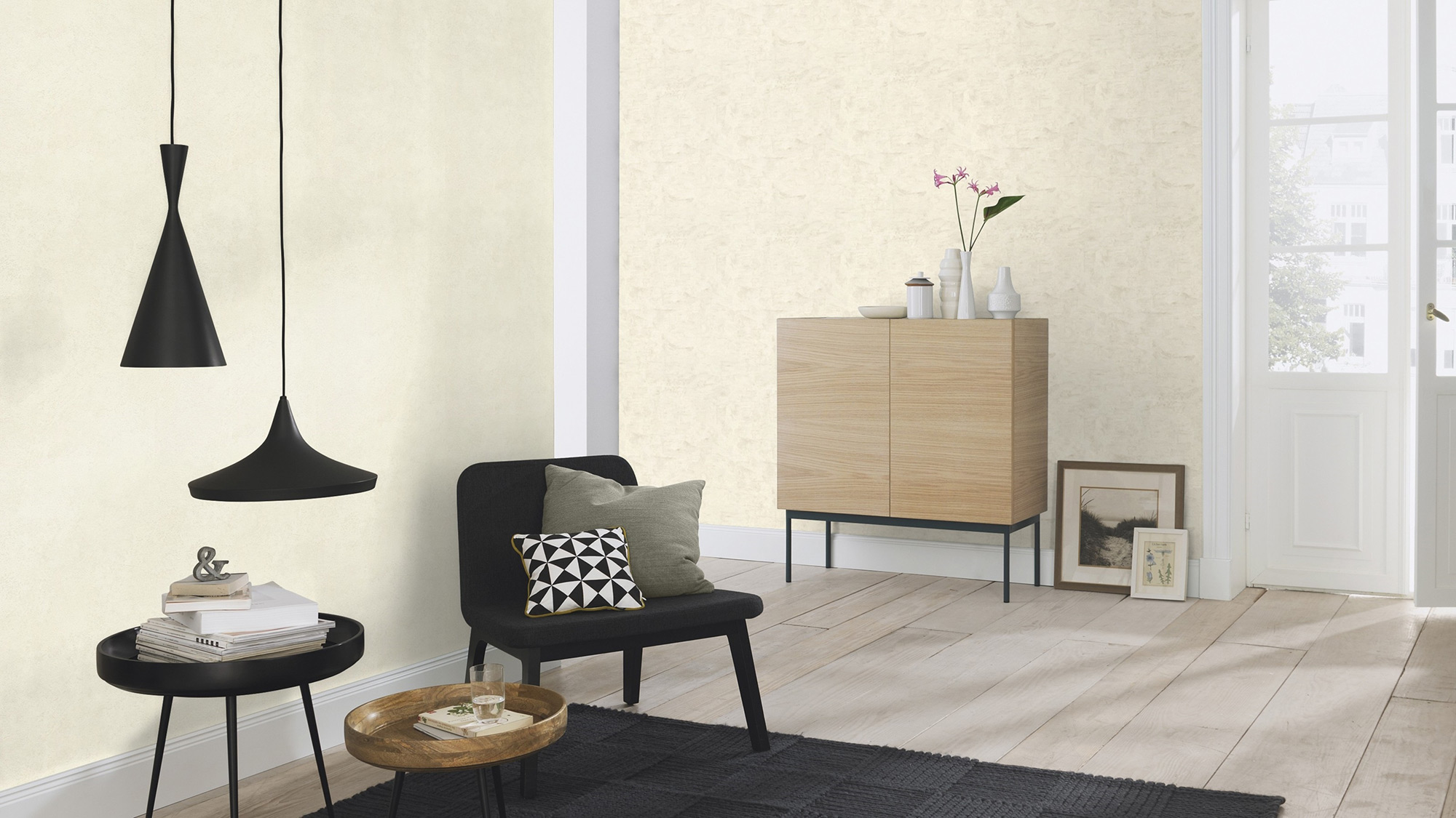 Rasch Vliestapete Factory V Metallplatten 499759