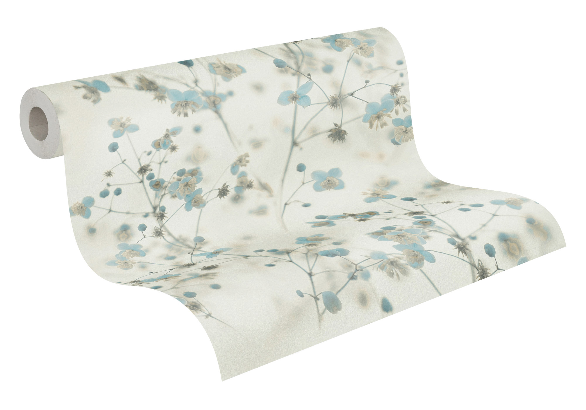 AS Vliestapete PintWalls Florale Tapete Blau 387262