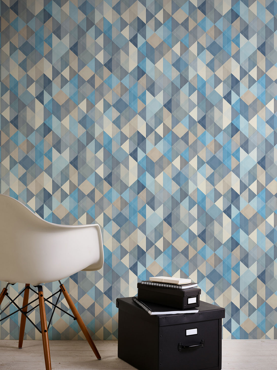 AS Création Vliestapete Trendwall Kariert 367863