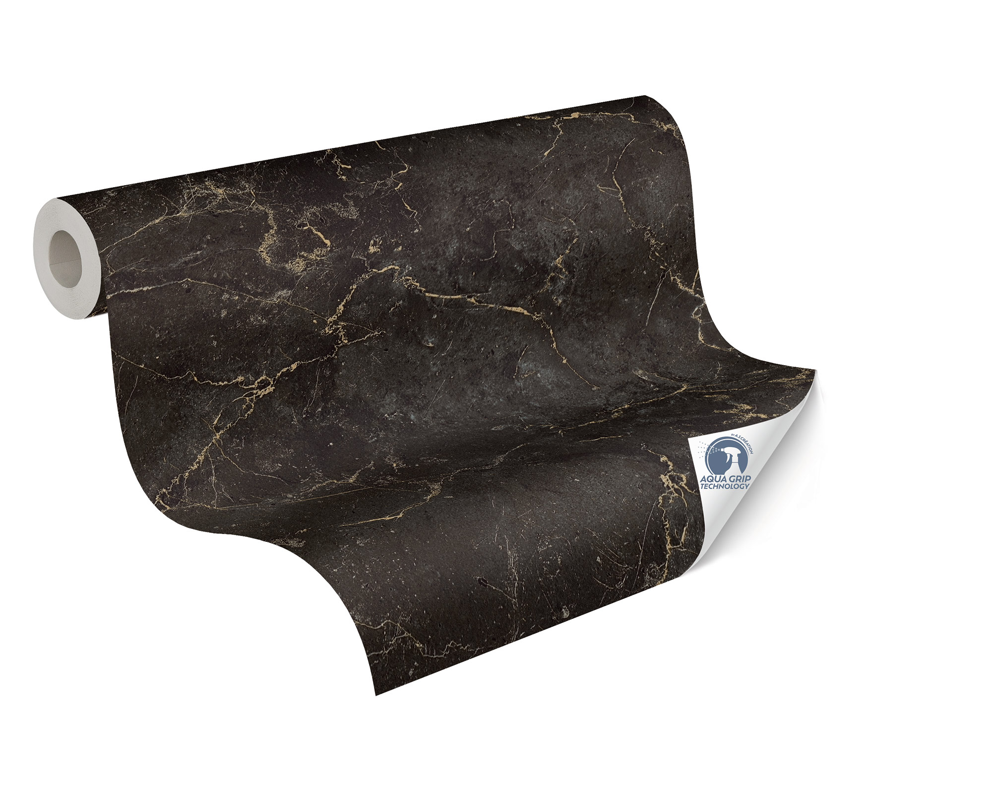 AS Vliestapete Cosiness Designdrop 2 Marmor Schwarz 792451