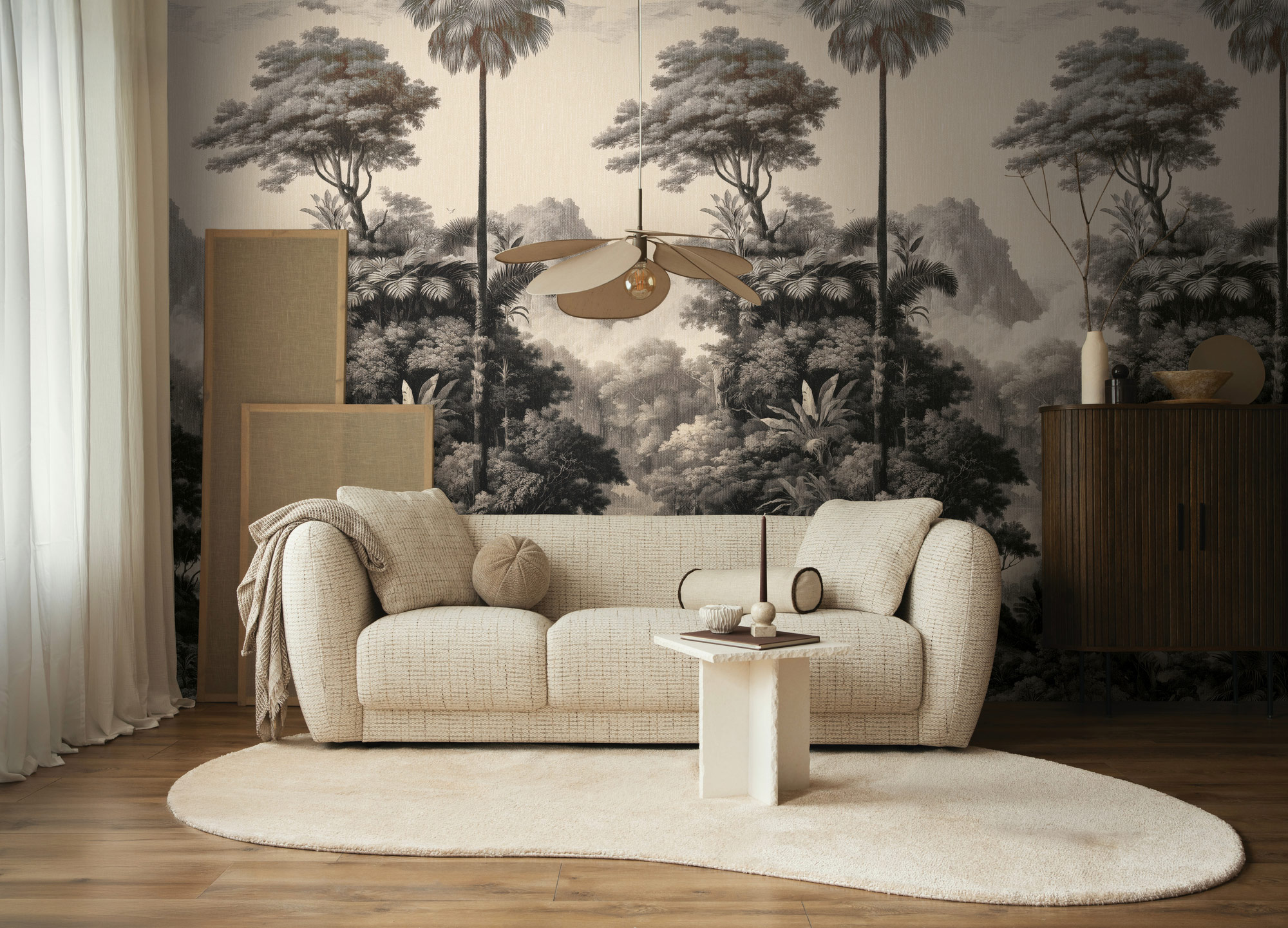 AS Fototapete MS Vibes & Styles Bäume Creme 792169