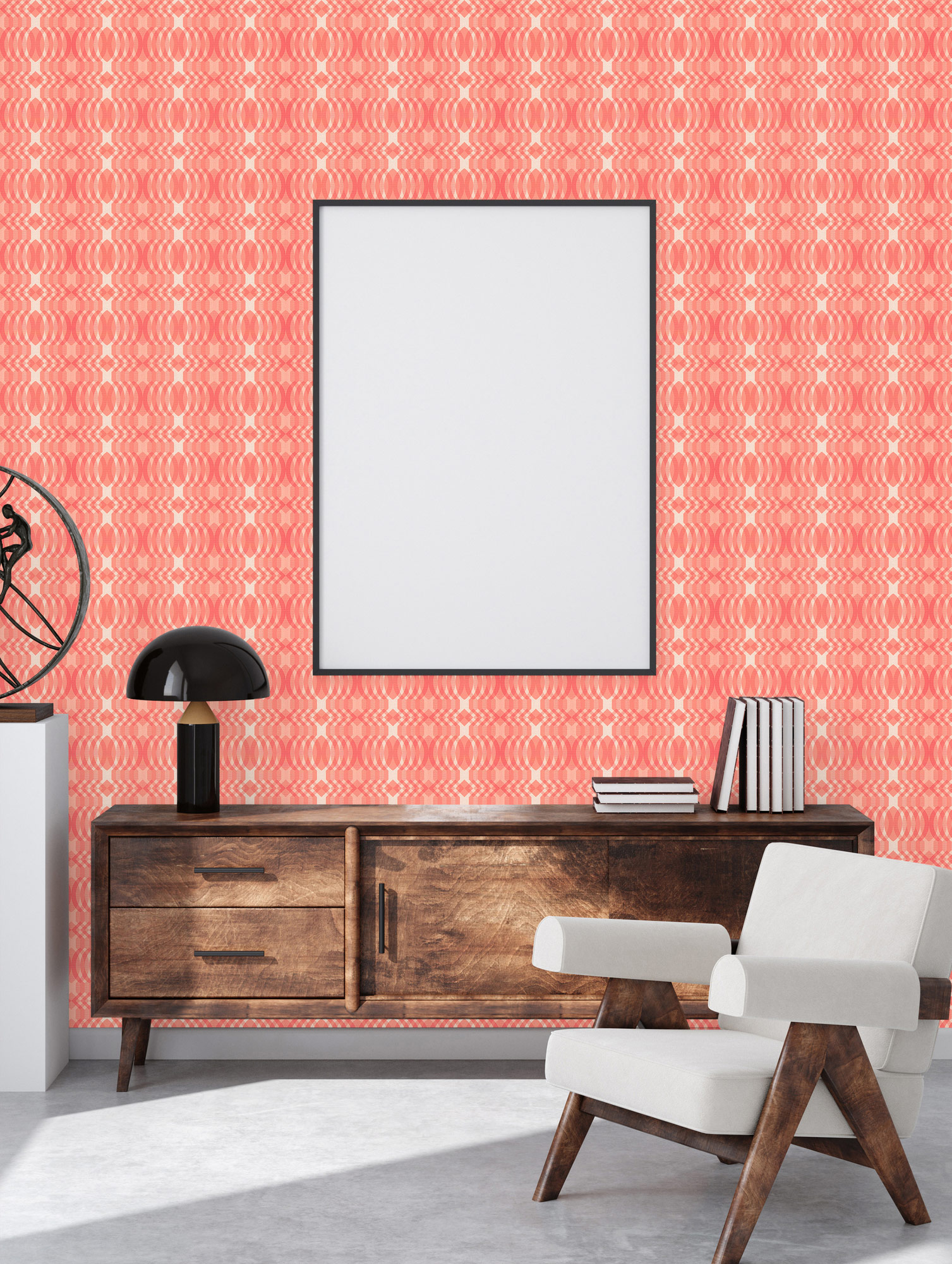 AS Creation Vliestapete Retro Chic Rot 395344