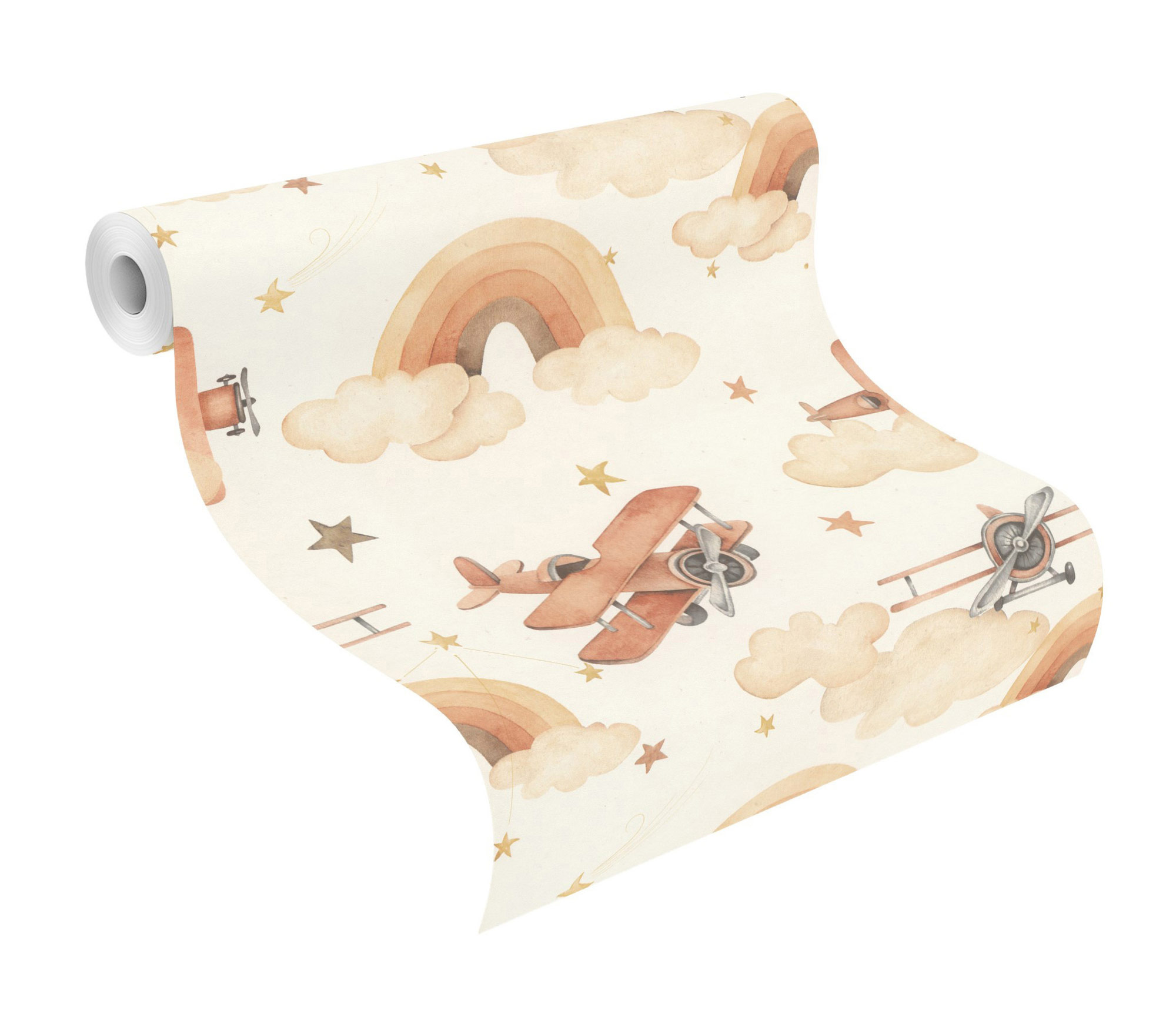 Rasch Vliestapete Kids Word 2 Beige 301557