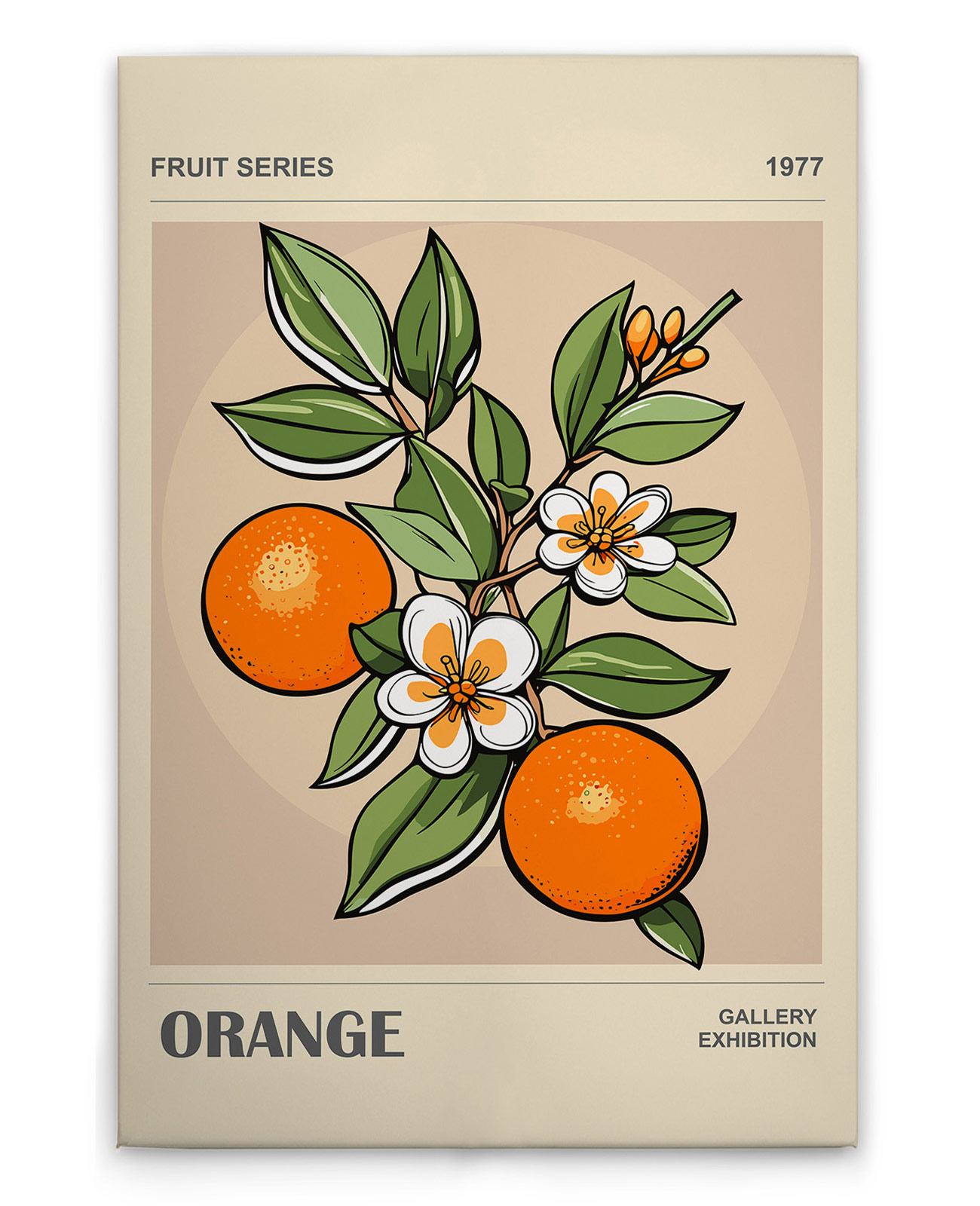 AS Leinwandbild Orange DD132870