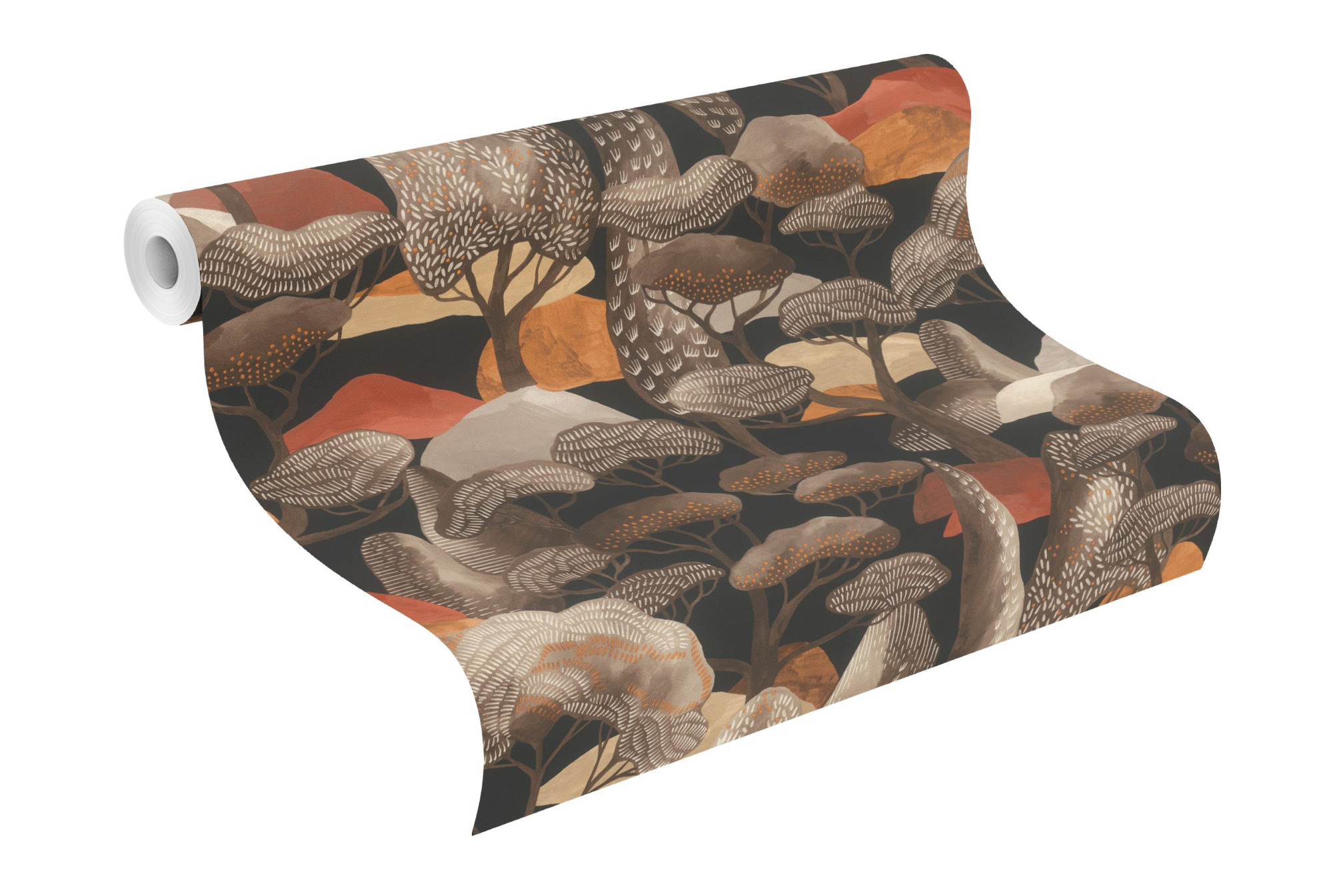 Rasch Vliestapete Allegretto Braun-Dunkelbraun 581225