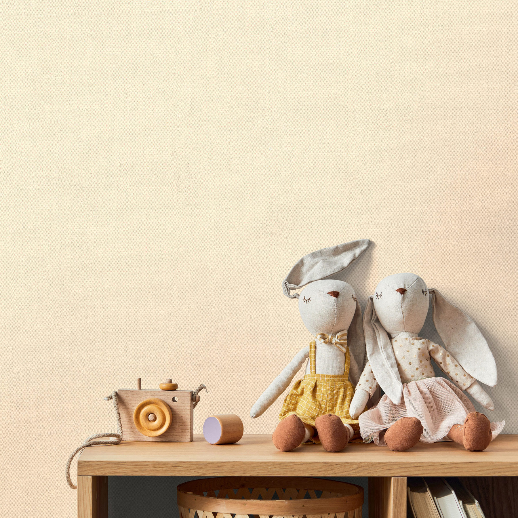 AS Vliestapete Kids Studio Unitapete Weiß 936761