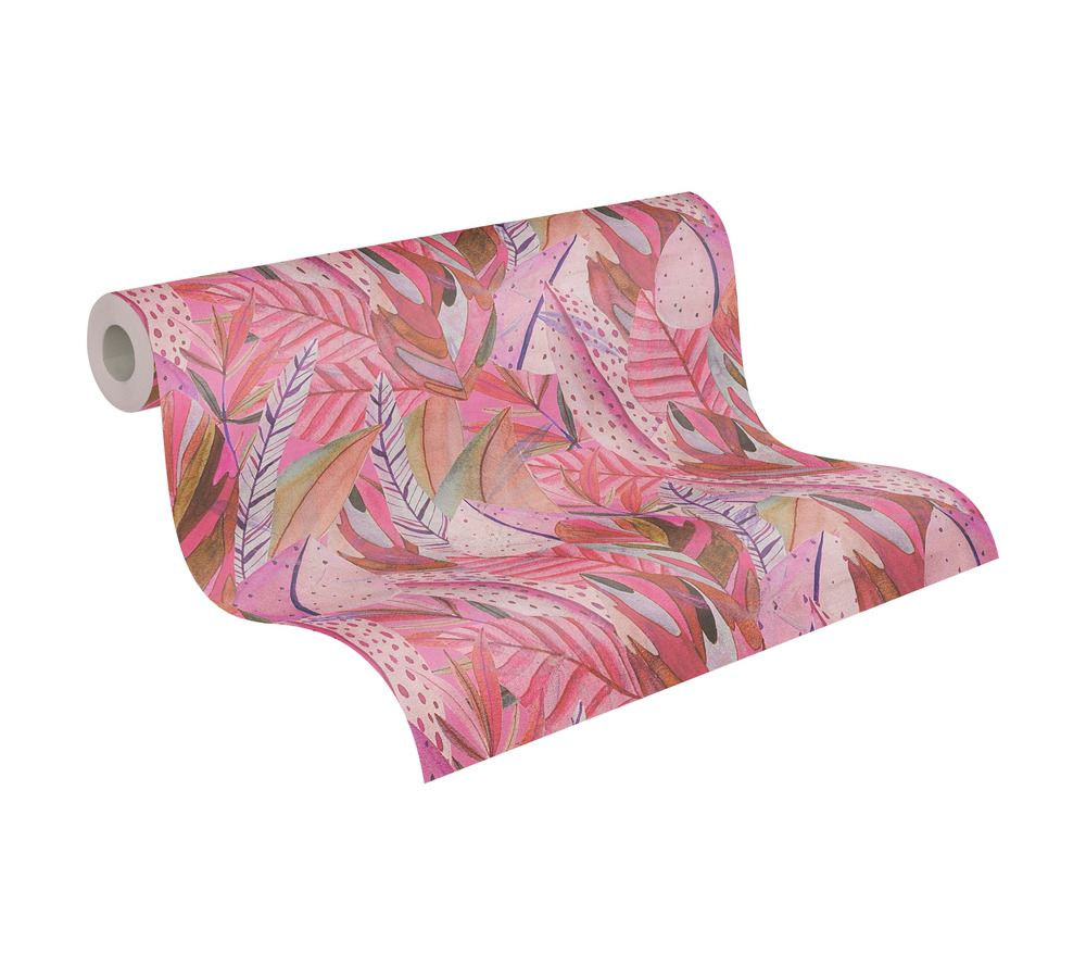 AS Vliestapete Anna d'Andrea Floral Rosa 782203