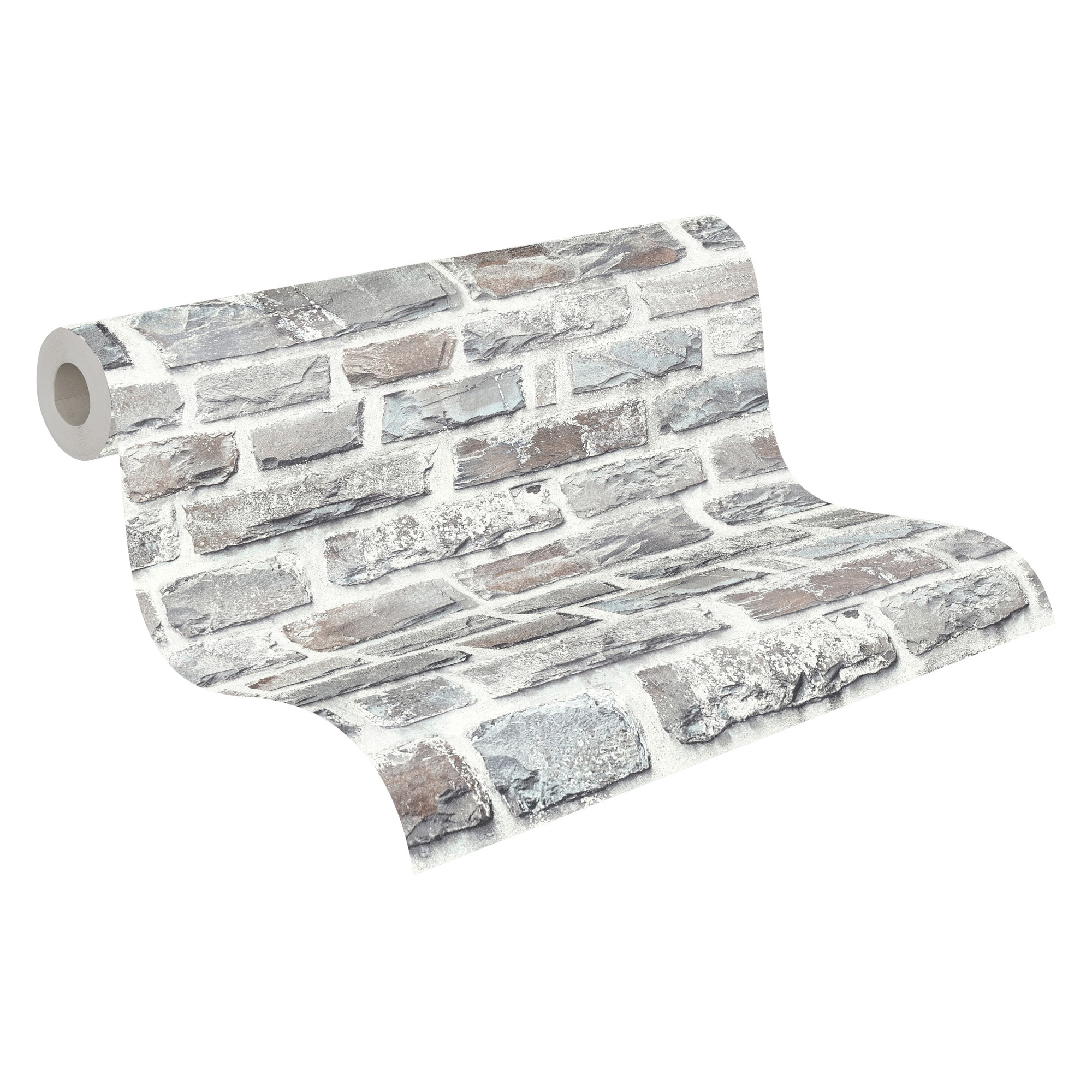 AS Vliestapete Elements 2 Steintapete Grau 361403