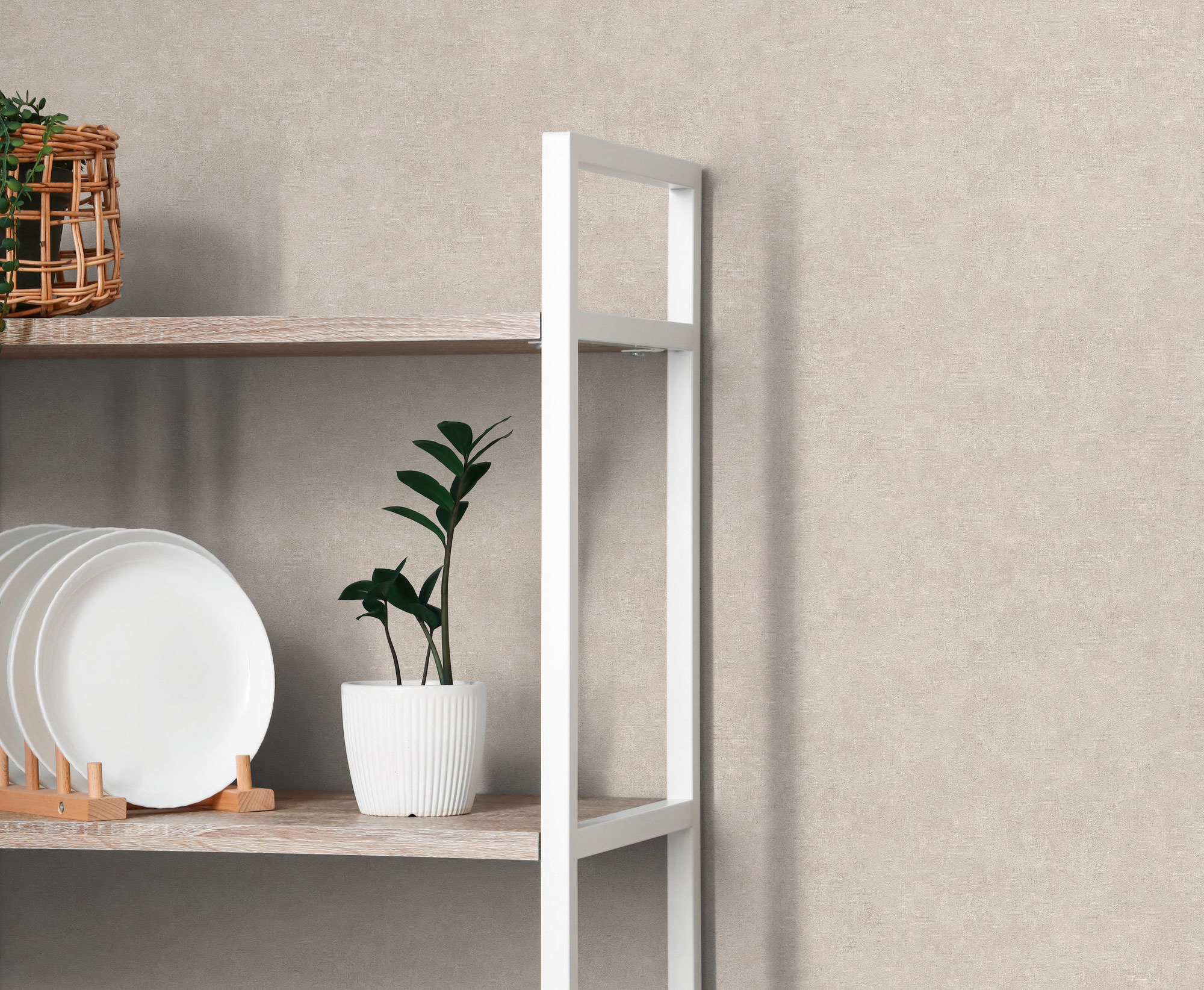 AS Vliestapete Attractive 3 Unitapete Beige 376555