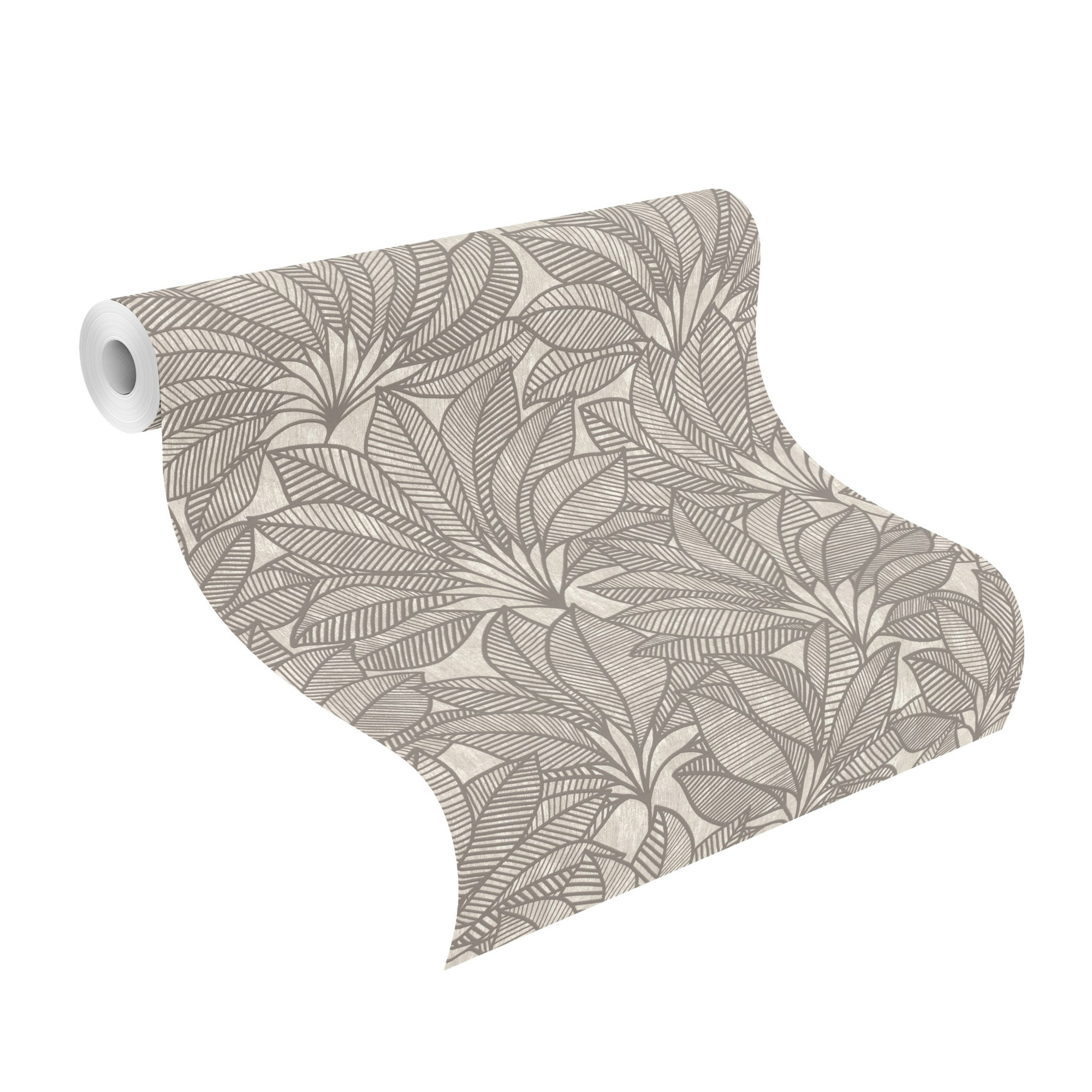 Rasch Vliestapete Deco Style Beige-Beigebraun 542653