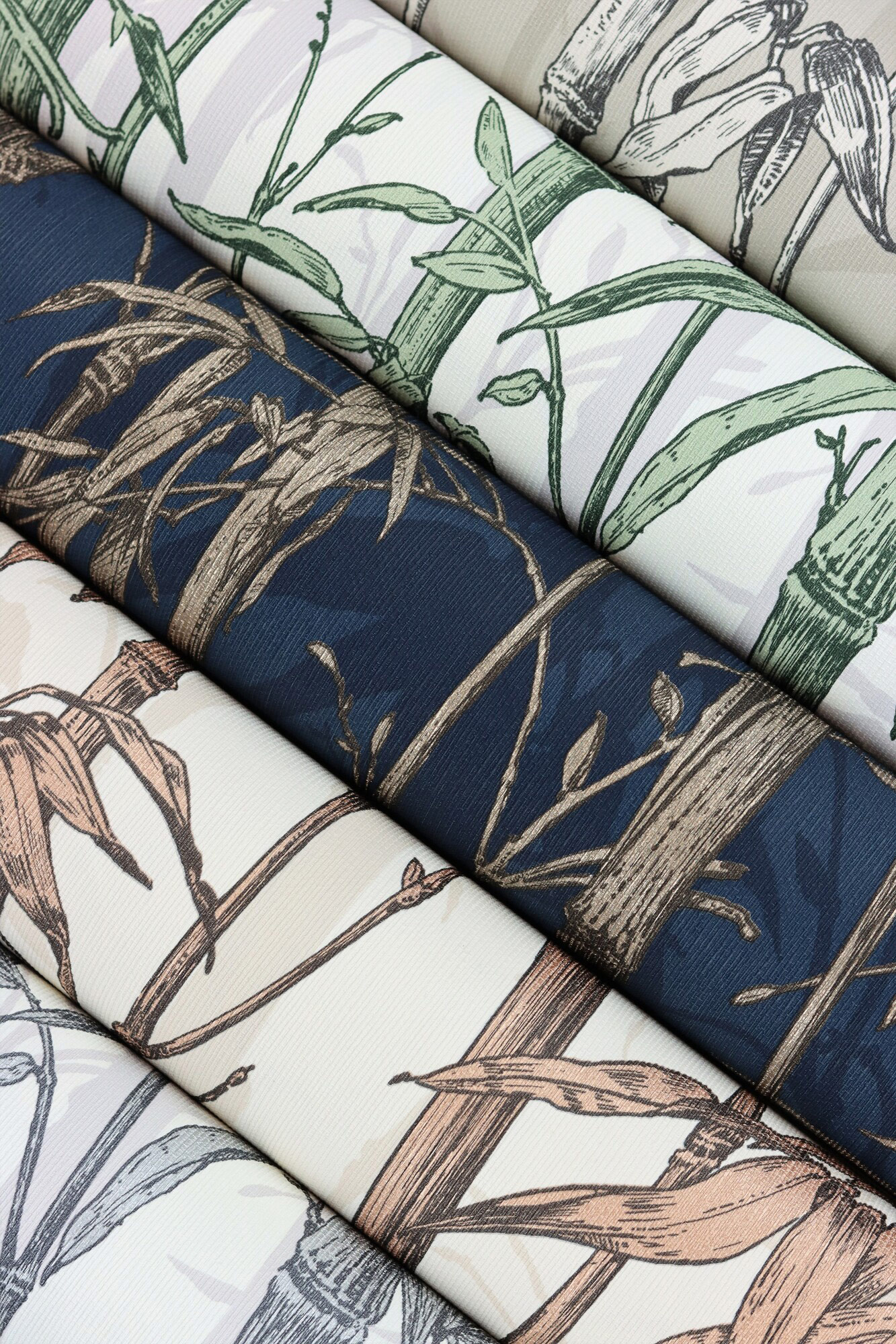 Rasch Vliestapete Florentine 3 Bambus Natur Pflanzen 484830