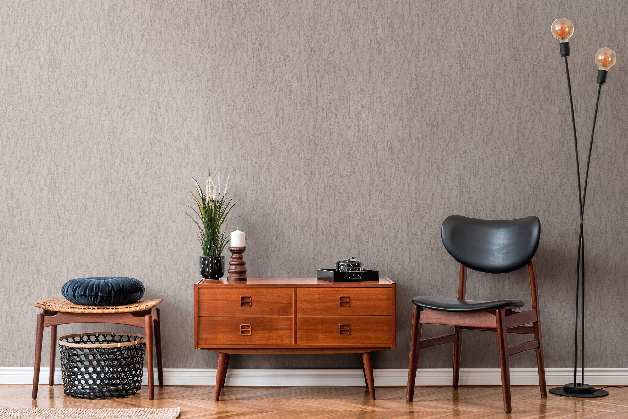 Livingwalls Vliestapete Smart Surfaces Stein-Optik 395633