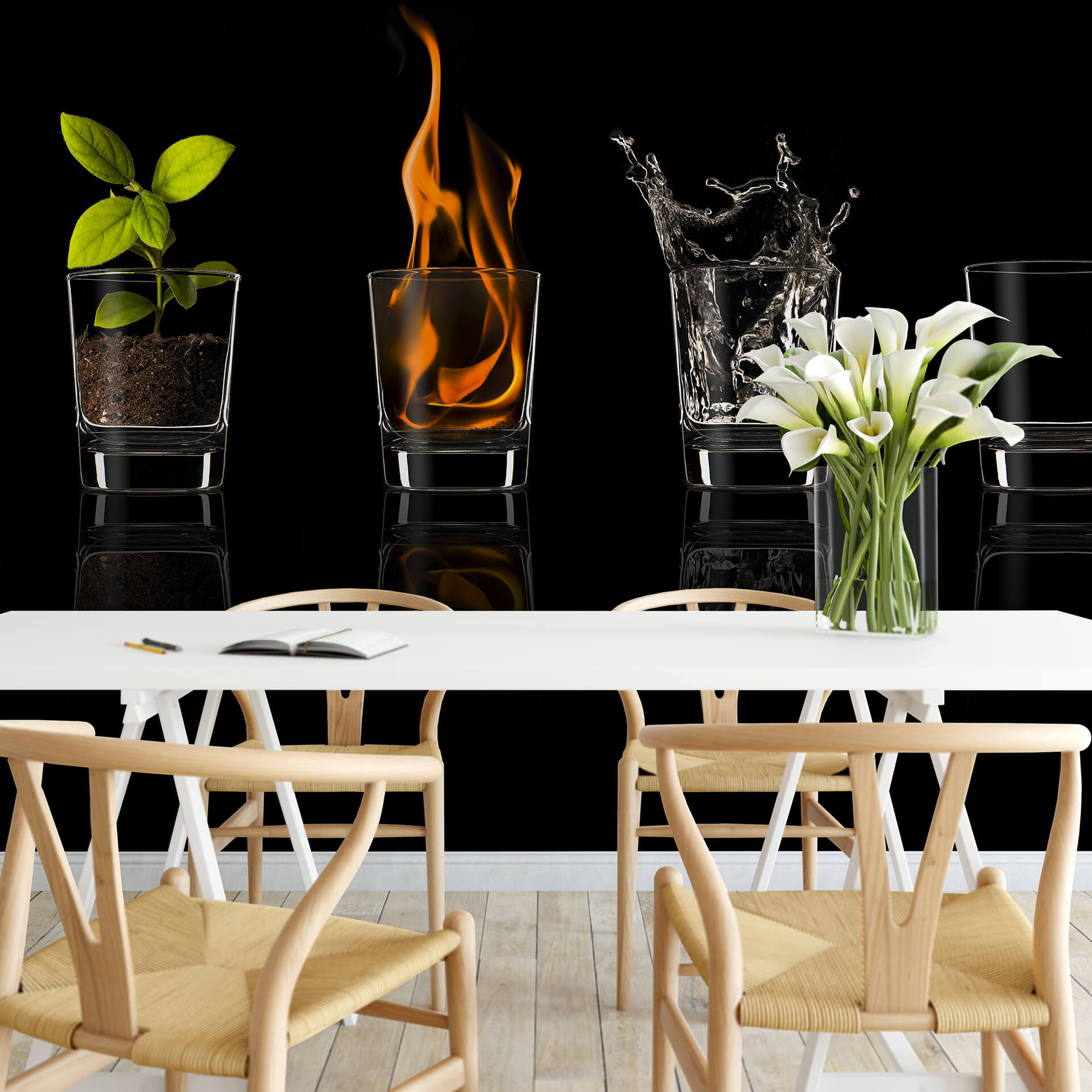 AS Fototapete Designwalls 2.0 Earth Fire Water Air DD118934