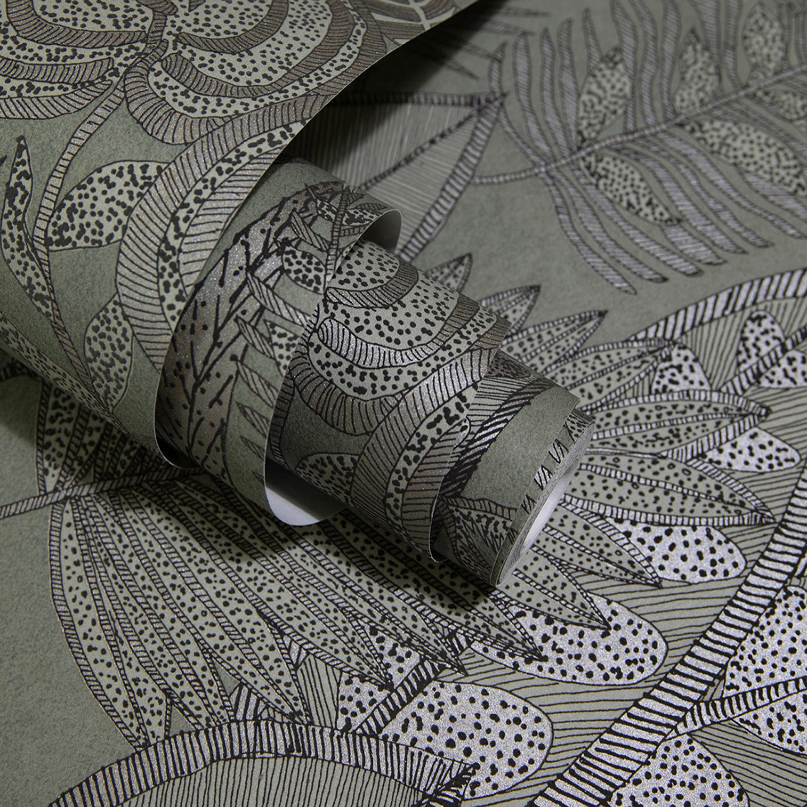 Hohenberger Vliestapete Tesoro Pianta Verde 65575