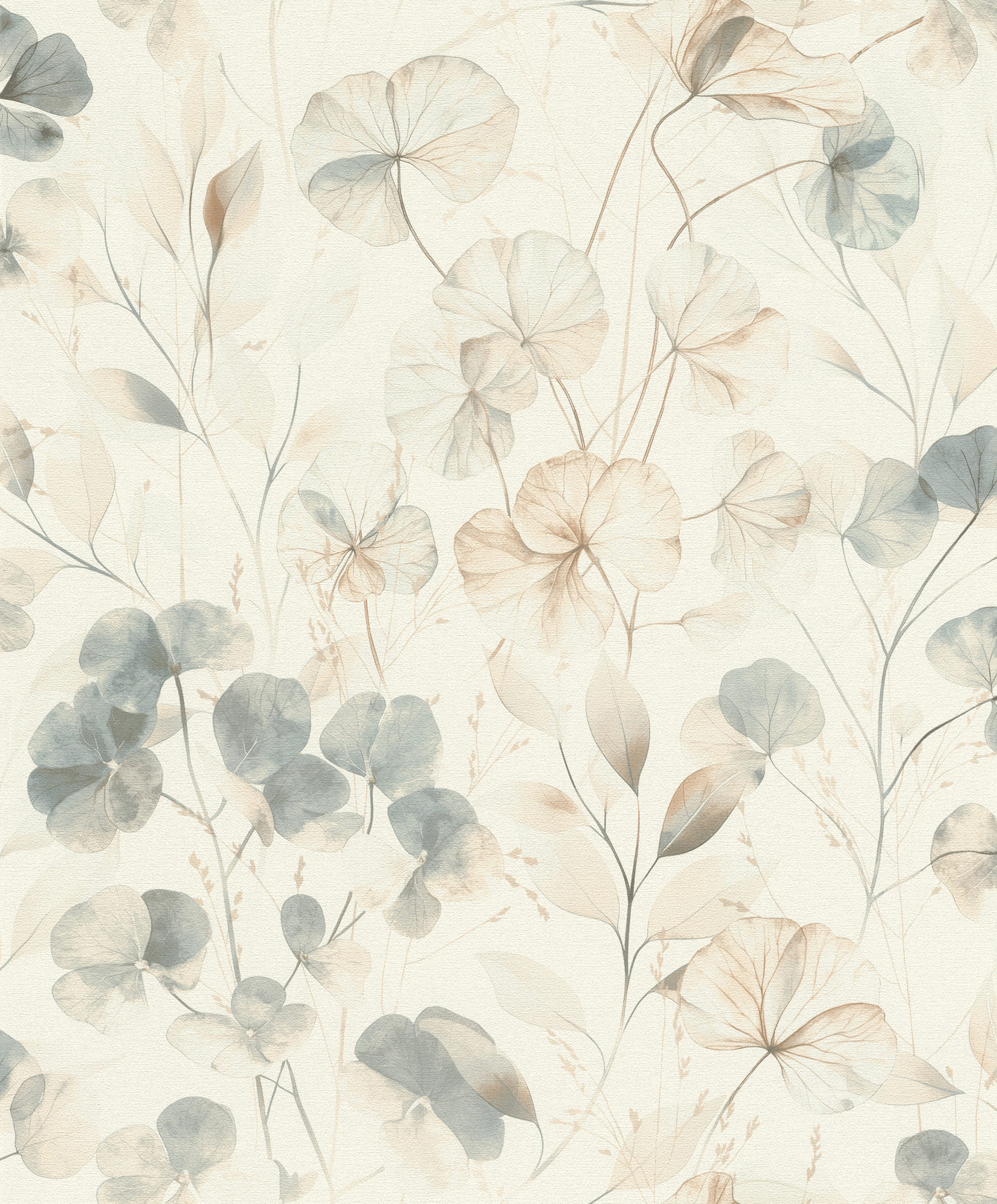 Rasch Vliestapete Farm Living Aquarell Blumen 709018