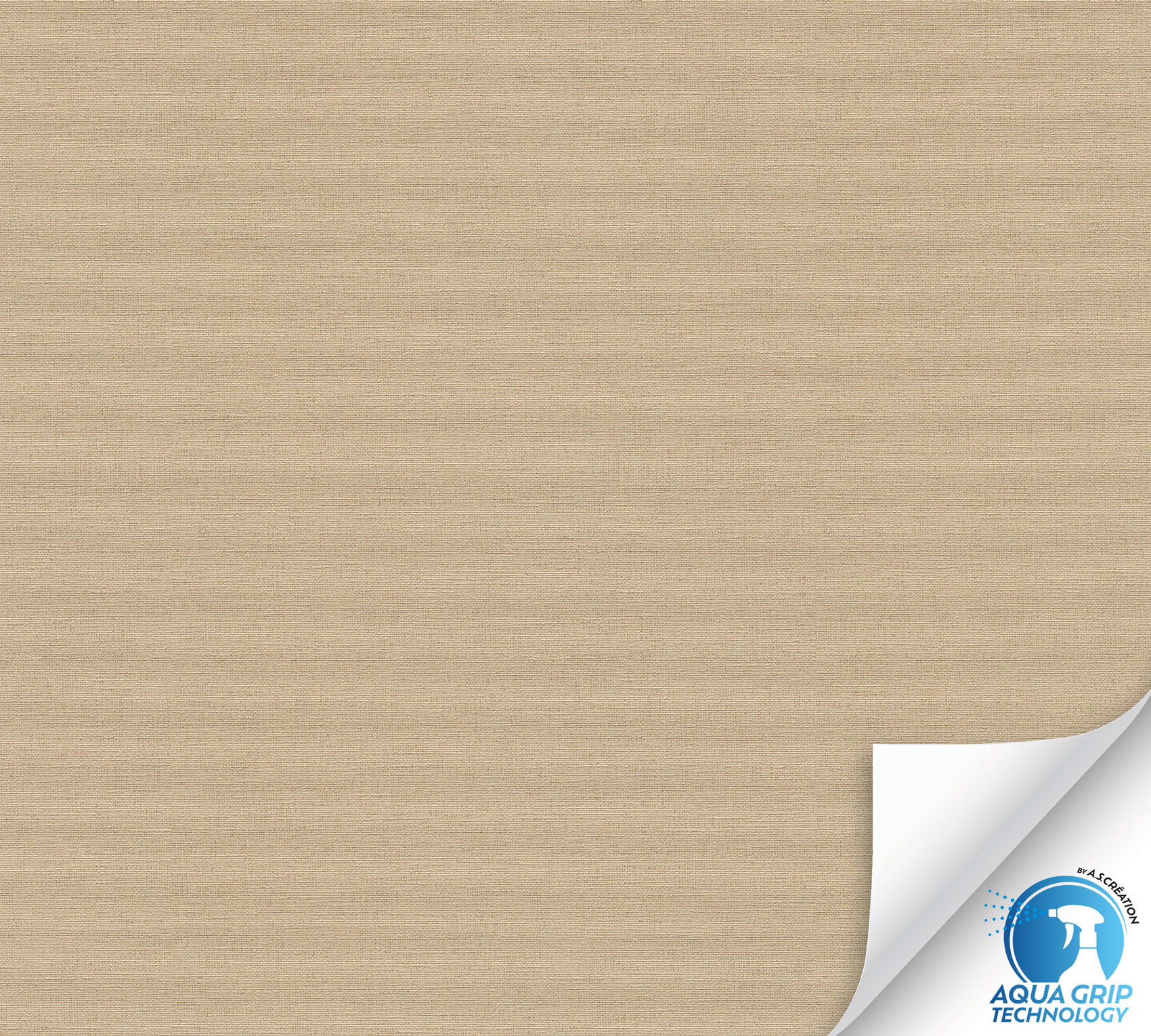 AS Vliestapete WOW Designdrop Unitapete Braun 785754