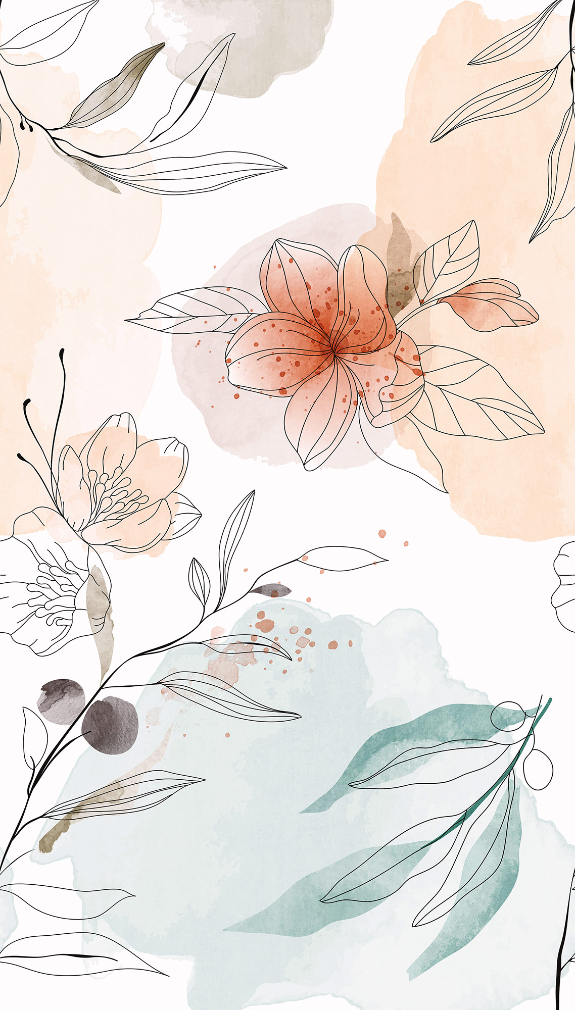 Grandeco Wandbild Eine Rolle ein Motiv 2 Blumen A72701