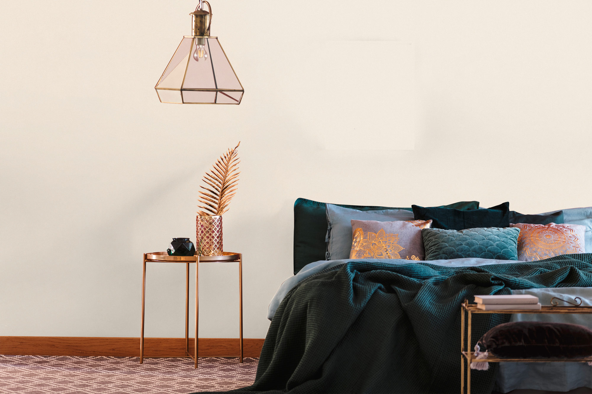 Livingwalls Vliestapete Stories of Life Uni creme 392161