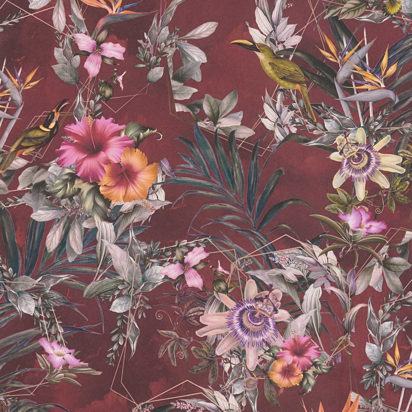 AS Création Vliestapete Dream Flowery Vogeltapete 381785 AS Création Vliestapete Dream Flowery Vogeltapete 381785