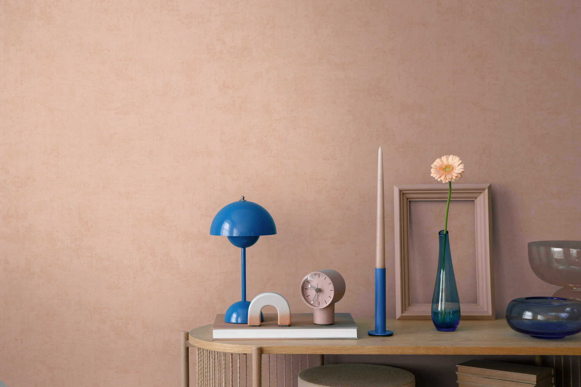AS Vliestapete Nordic Feeling Unitapete Rosa 791538