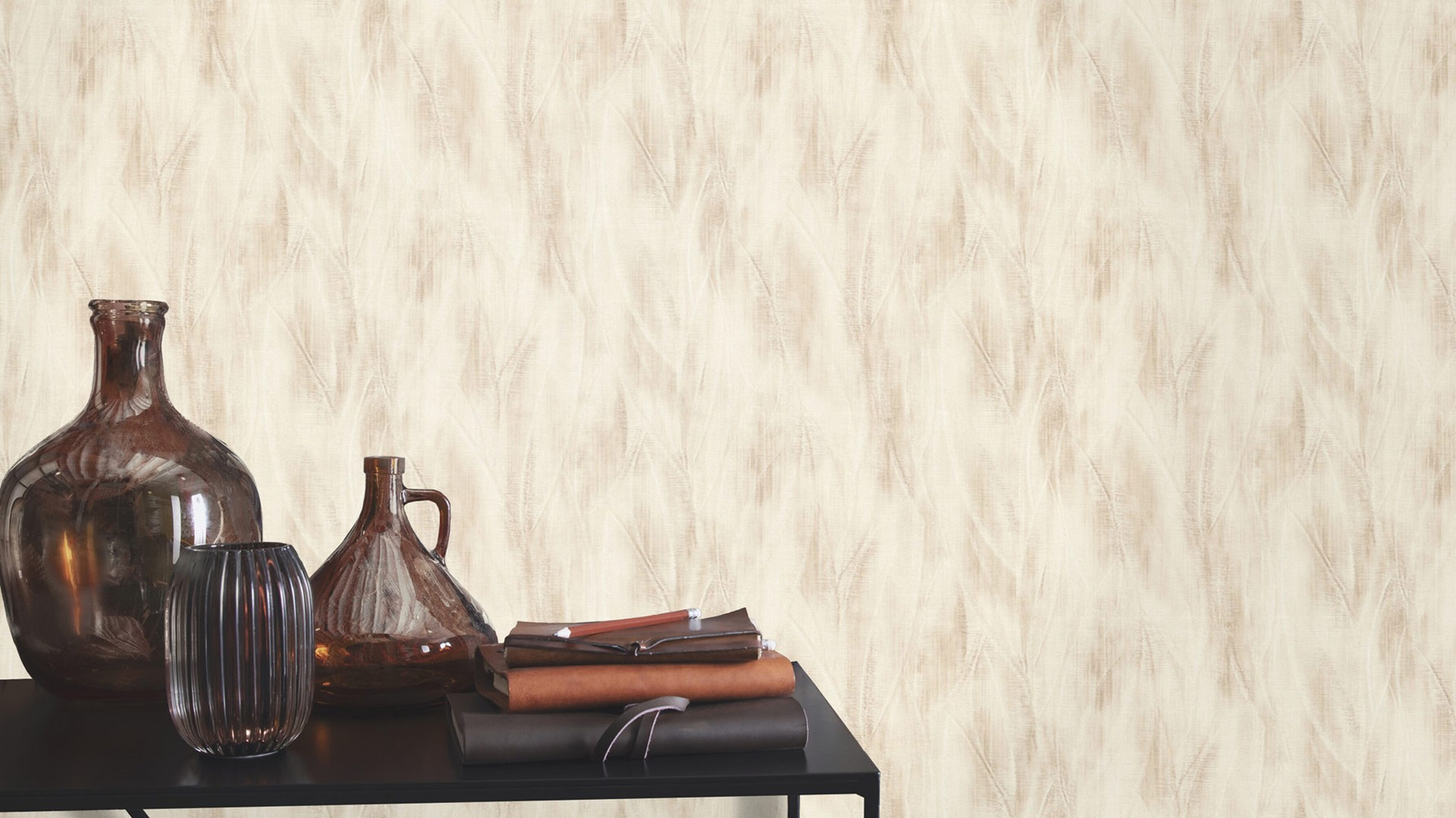 Rasch Vliestapete Country Charme Beige-Dunkelbeige 486247