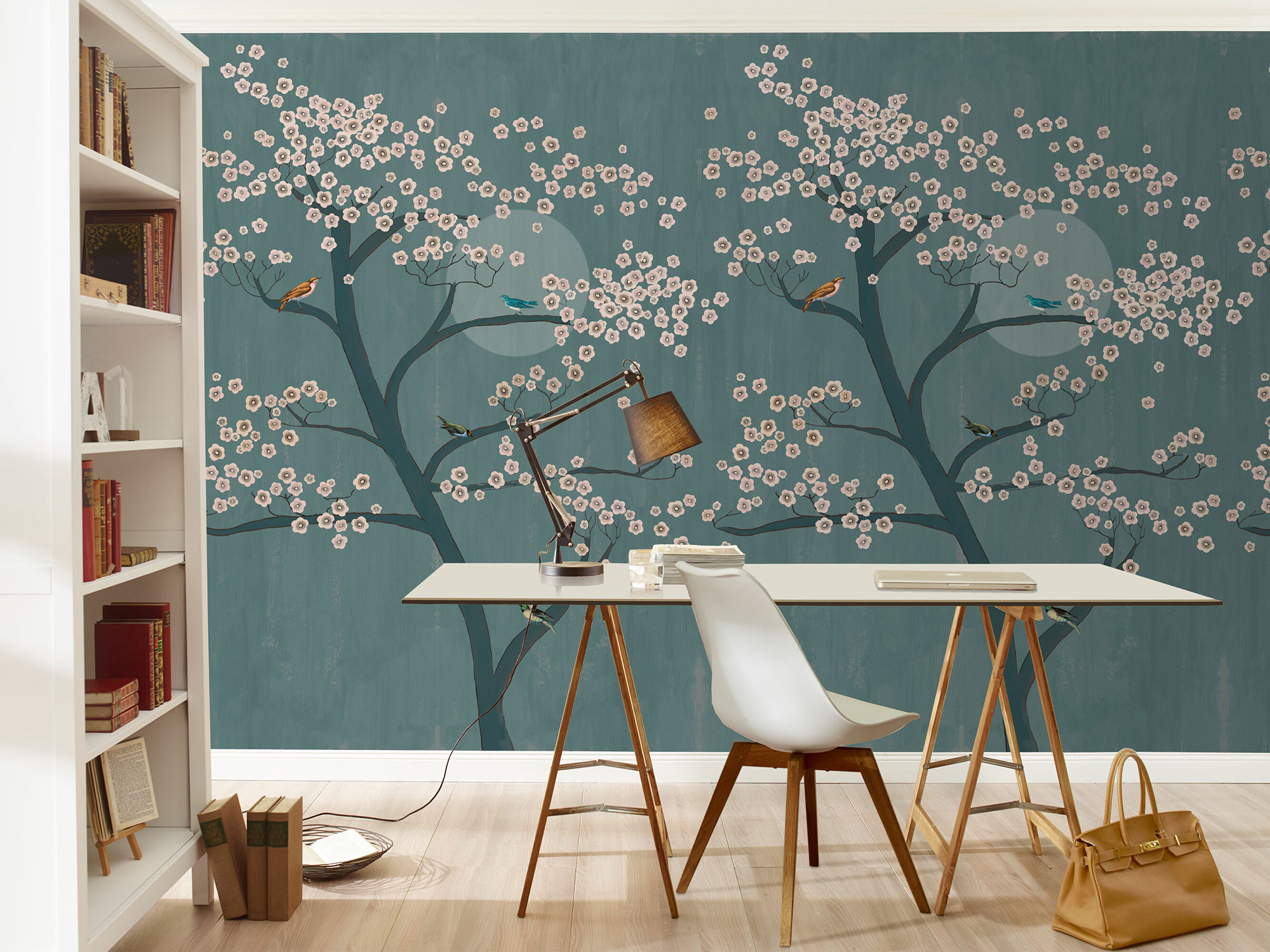 Rasch Fototapete Magic Walls Baum Blüten Japan 542134