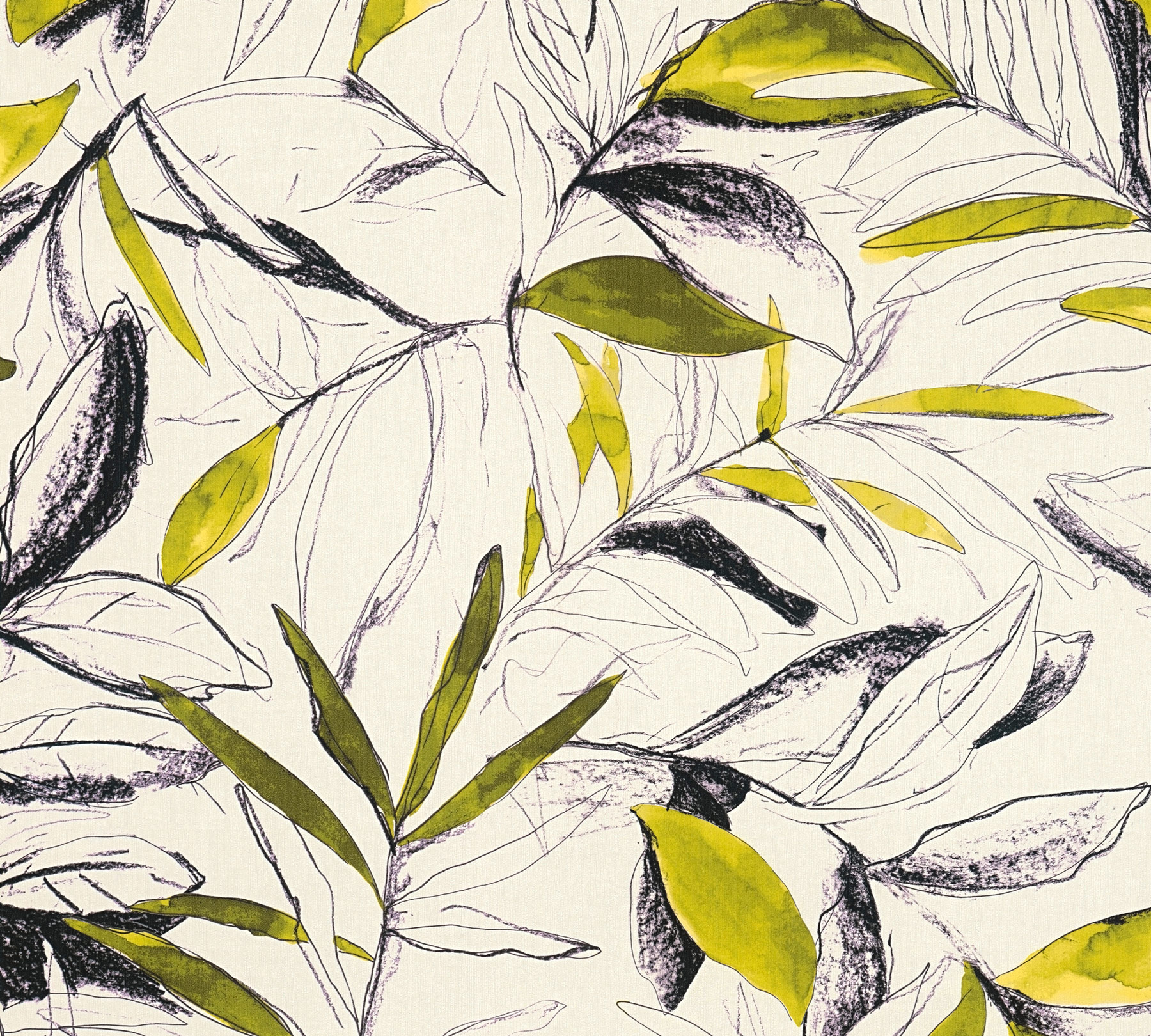 AS Vliestapete PintWalls 3 Floral Grün 791875