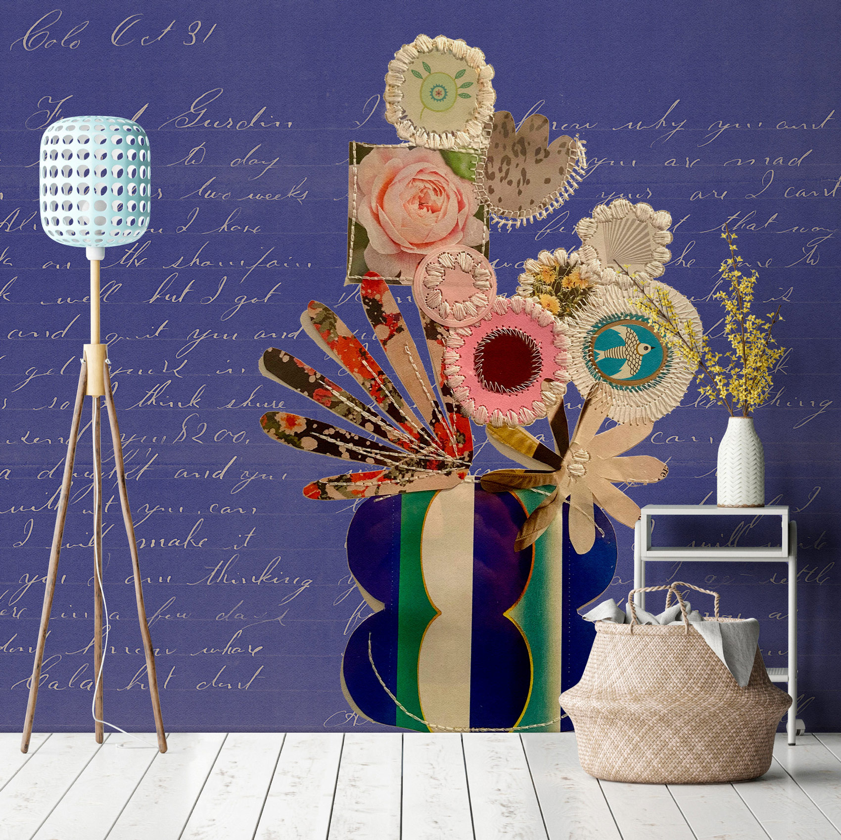 AS Fototapete Walls by Patel 5 Vase Lila DD134345