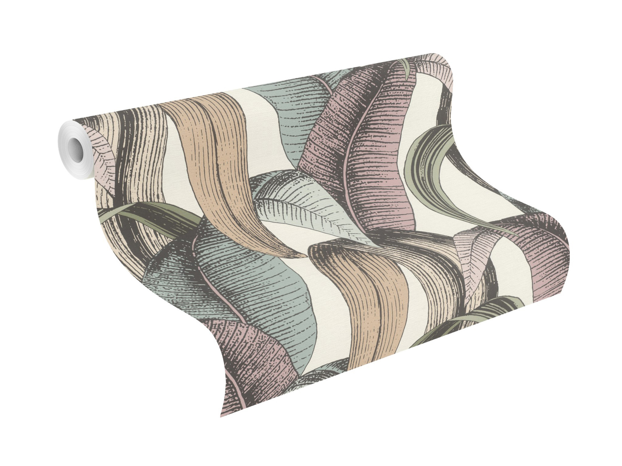 Rasch Vliestapete Symphony Grün-Mint hell 867961