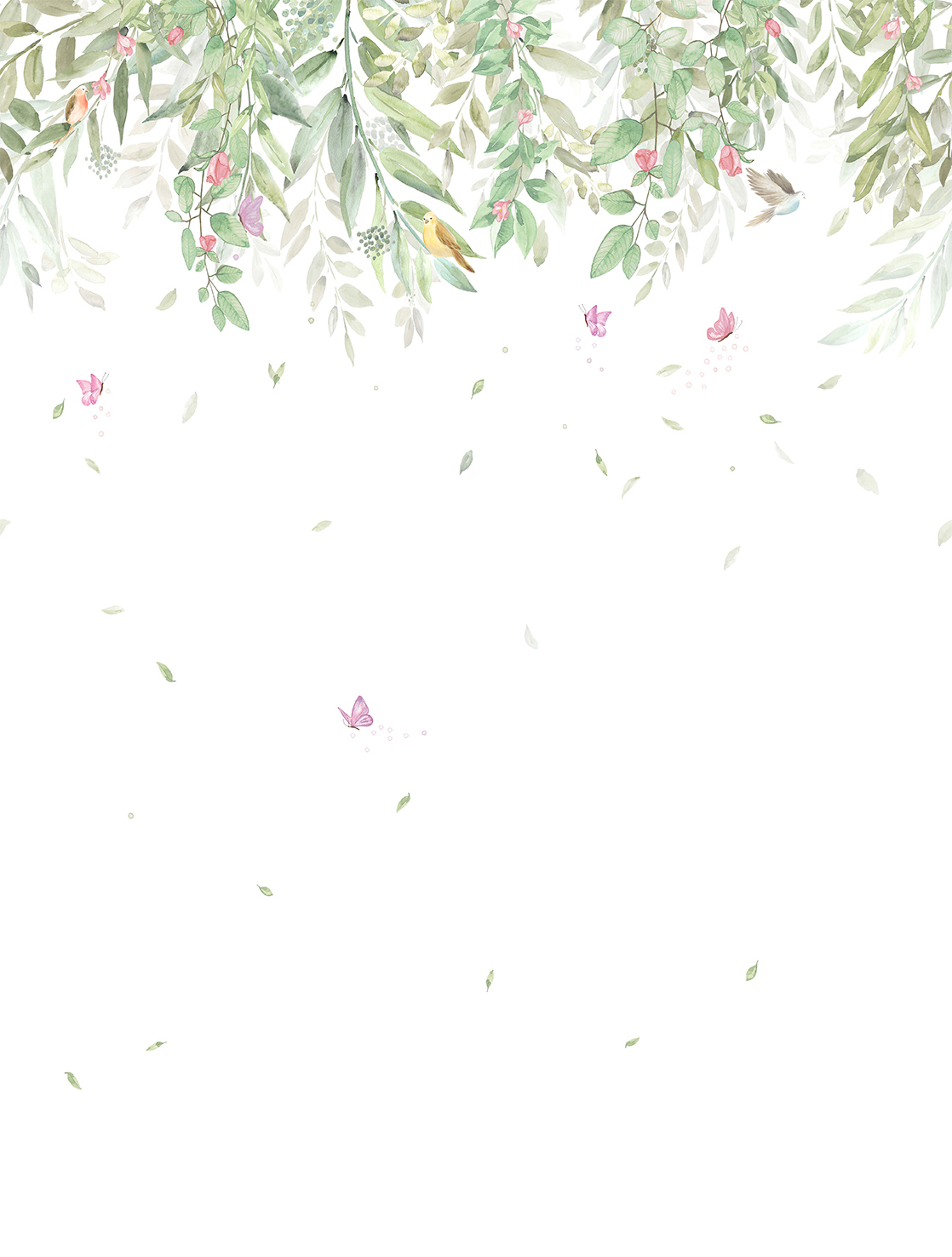 Decoprint Fototapete Cute Walls Gartenjuwelen CW61301