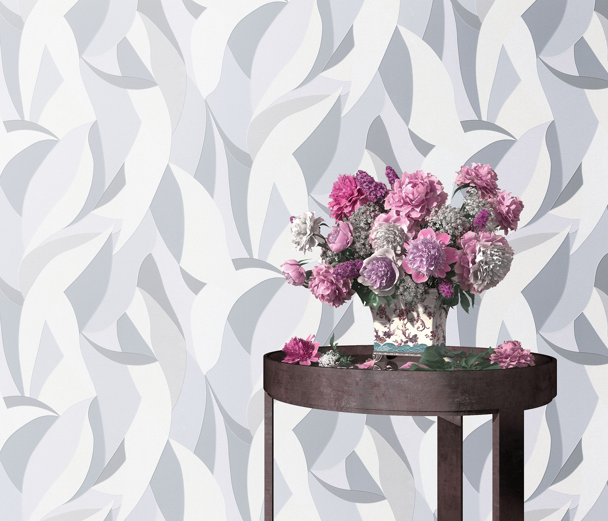 Erismann Vliestapete Elle 3 grau 1033110