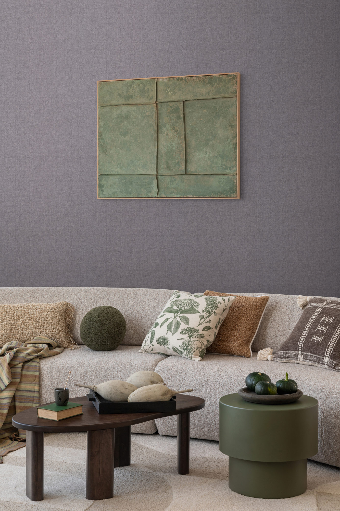 AS Vliestapete CosmoLiving Uni Grau 790656