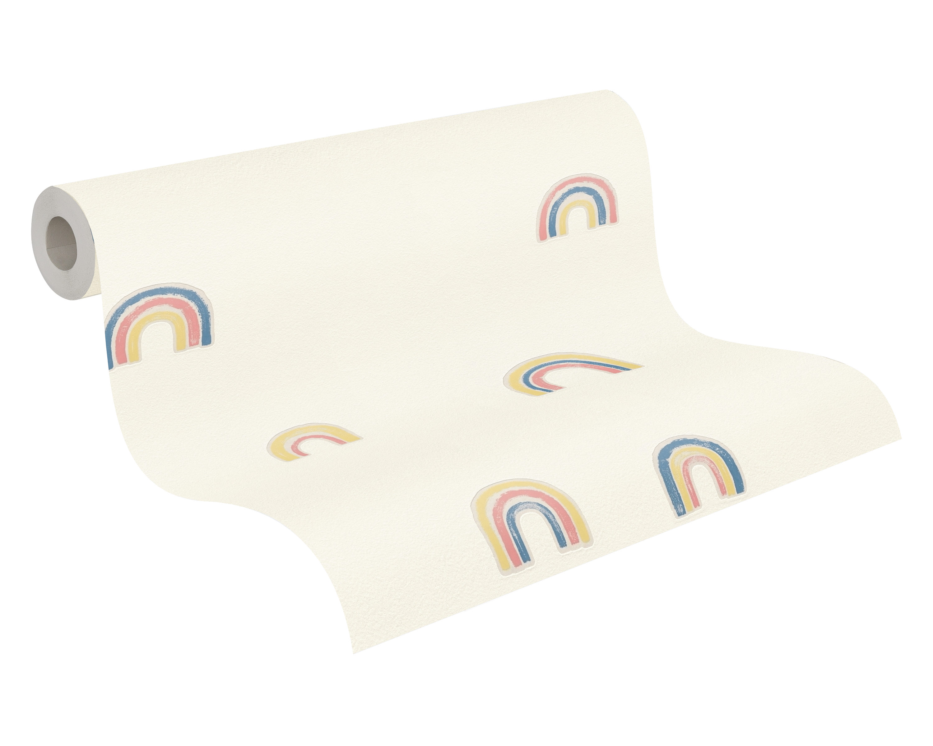 AS Vliestapete Kids Studio Kinderzimmertapete Creme 792594