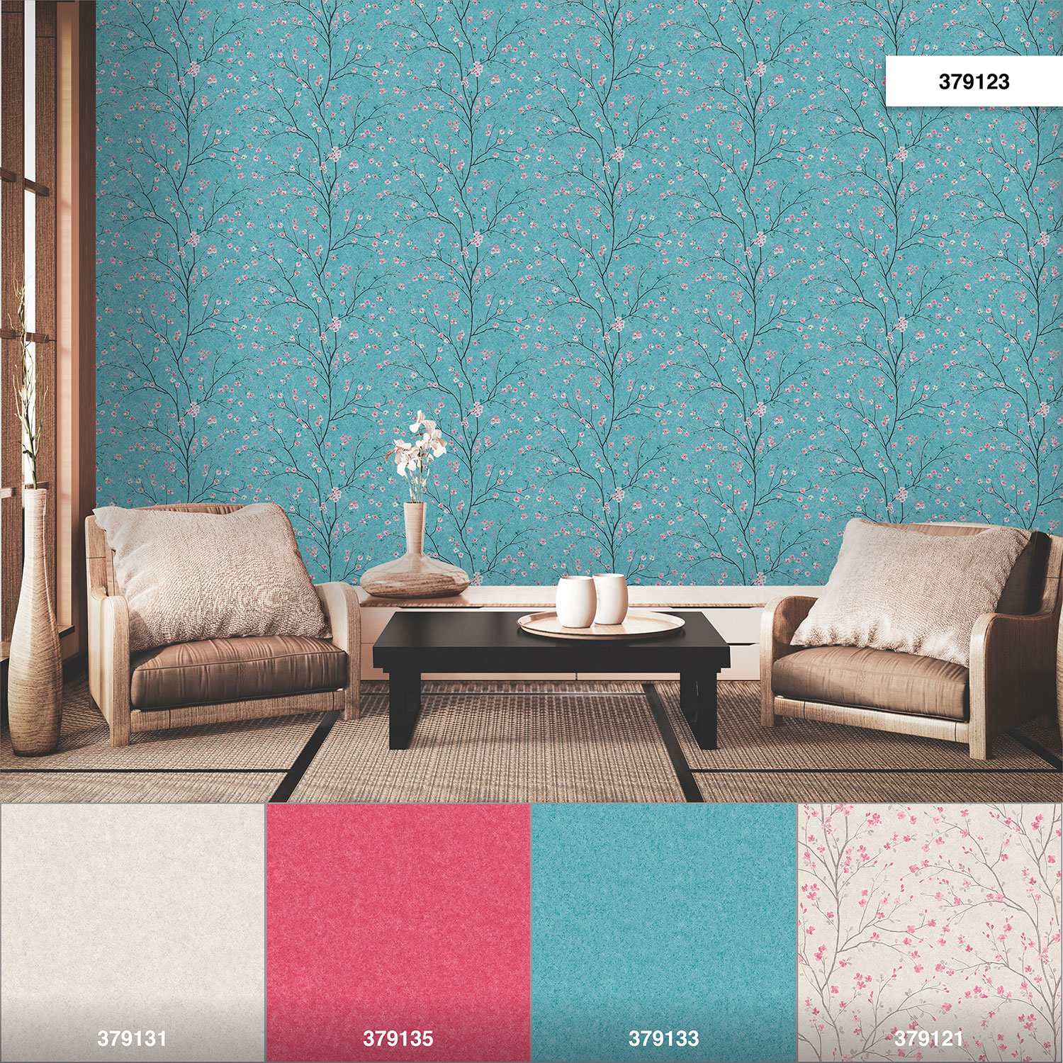 AS Vliestapete Metropolitan Stories 2 Florale Tapete 379123