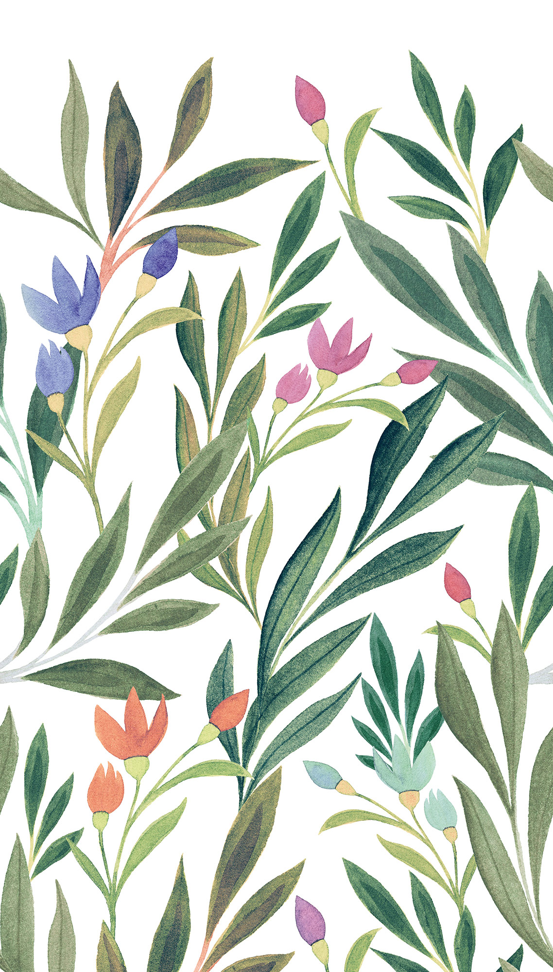 Grandeco Wandbild Eine Rolle ein Motiv 2 Blumen A72801