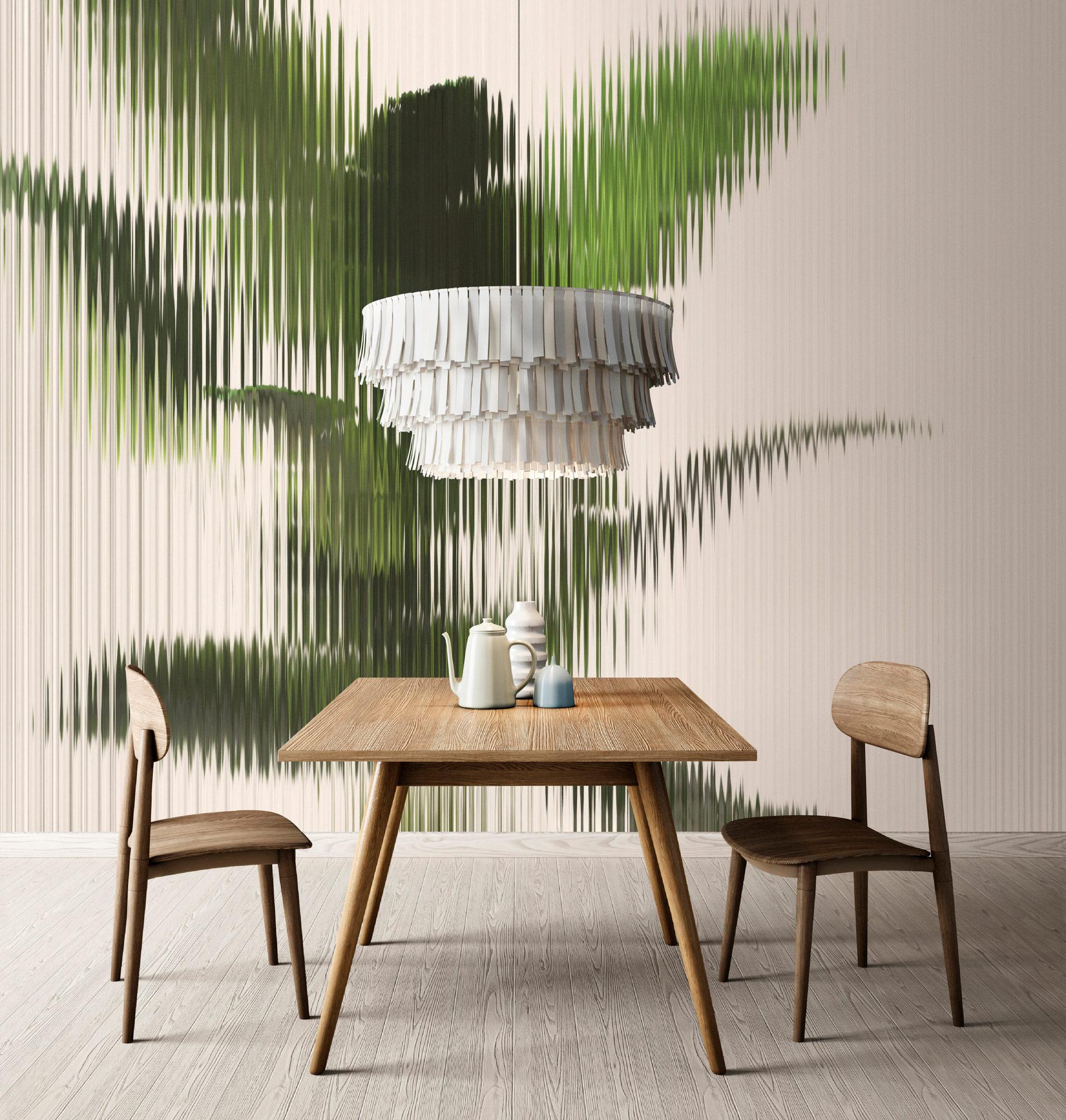 AS Fototapete Walls by Patel 5 Blätter Grün DD134963